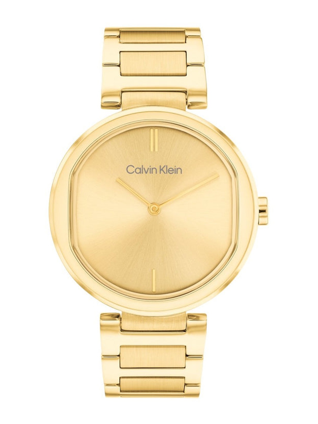 

Calvin Klein Women Ck Sensation Bracelet Style Analogue Watch 25200252, Gold