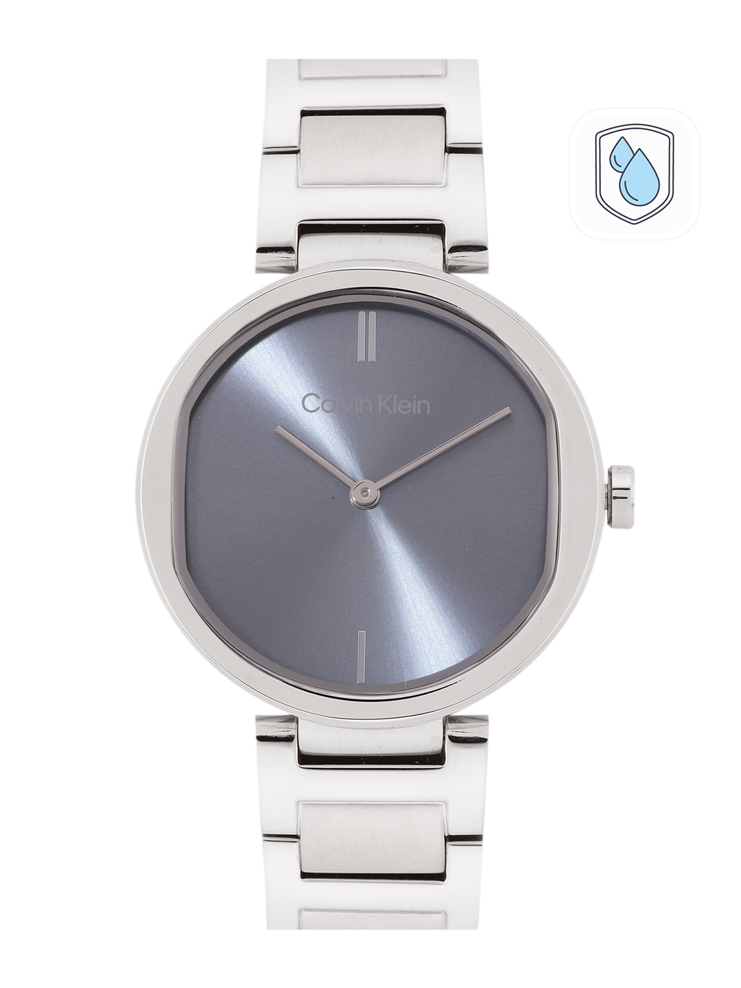 

Calvin Klein Women Sensation Stainless Steel Bracelet Style Analogue Watch 25200250, Blue