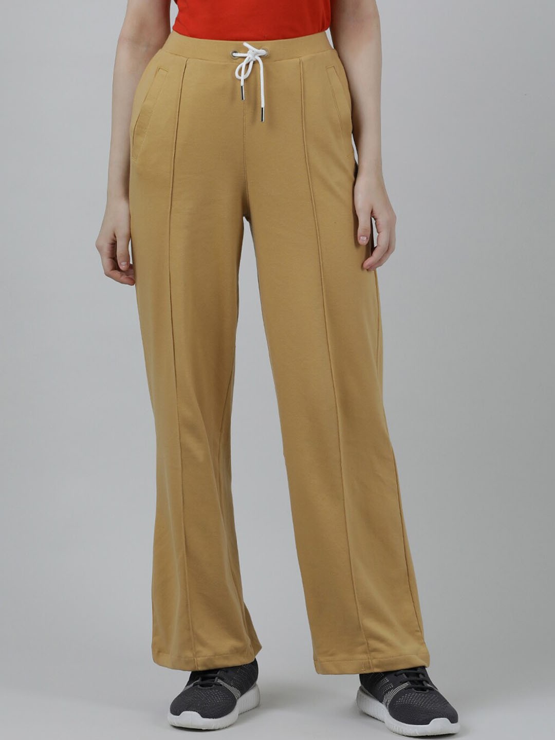 

Head Women Straight Fit Sports Track Pants, Brown