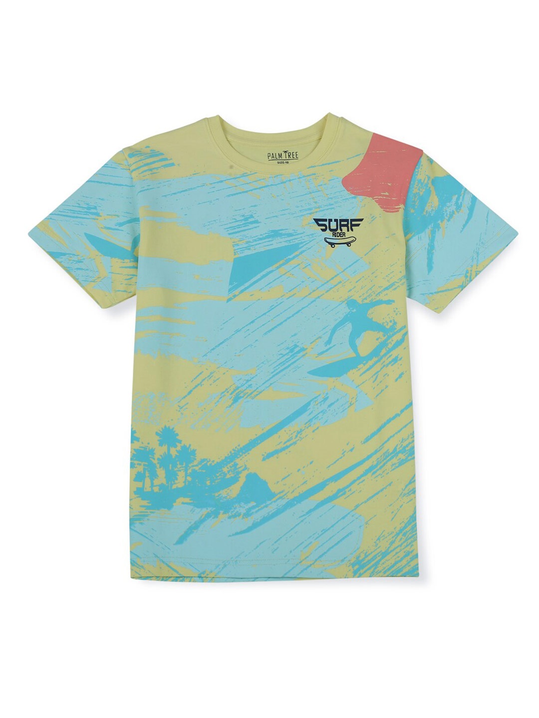 

Palm Tree Boys Printed T-shirt, Multi