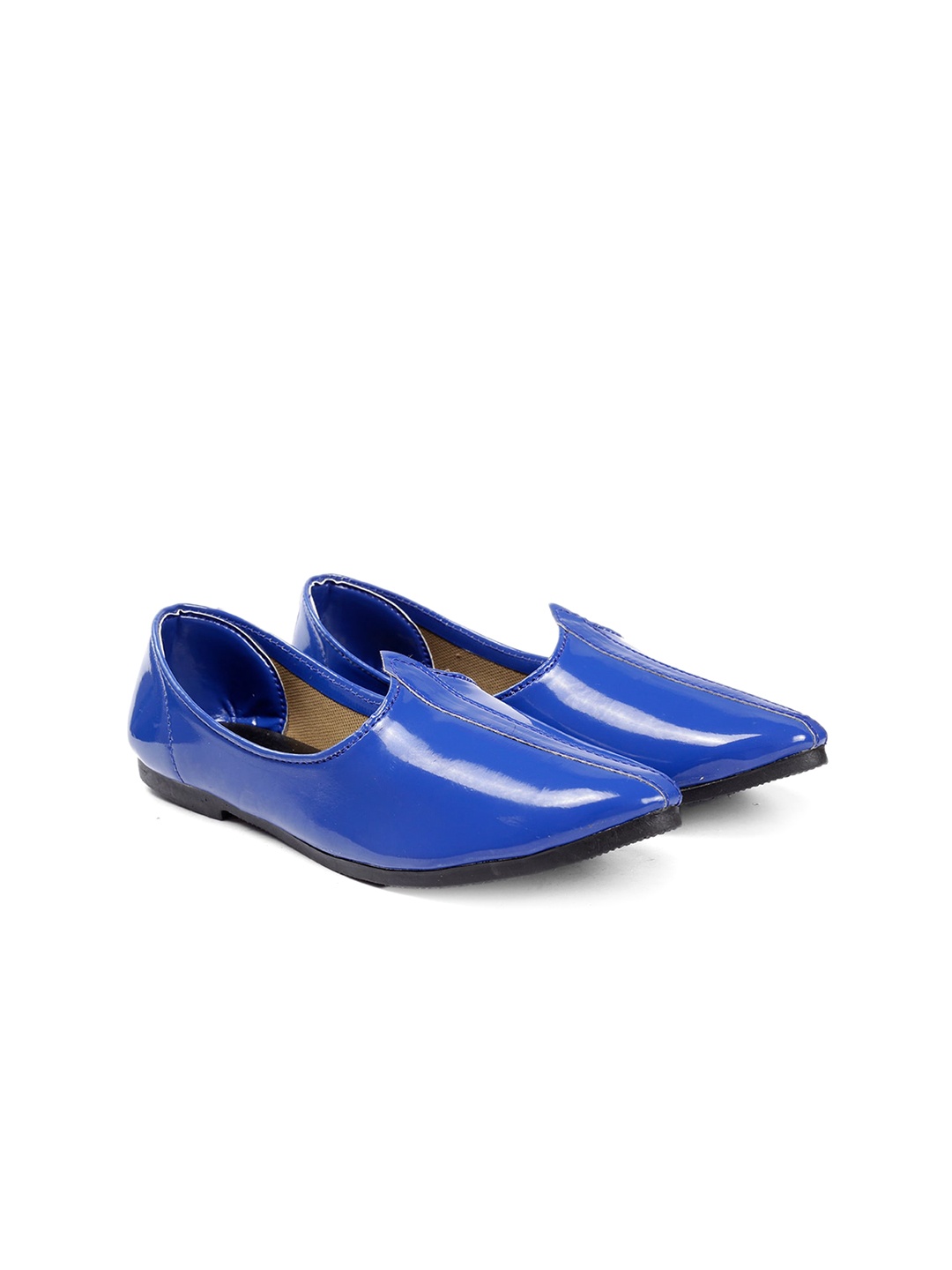 

Bxxy Men Pointed Toe Basics Mojaris, Blue