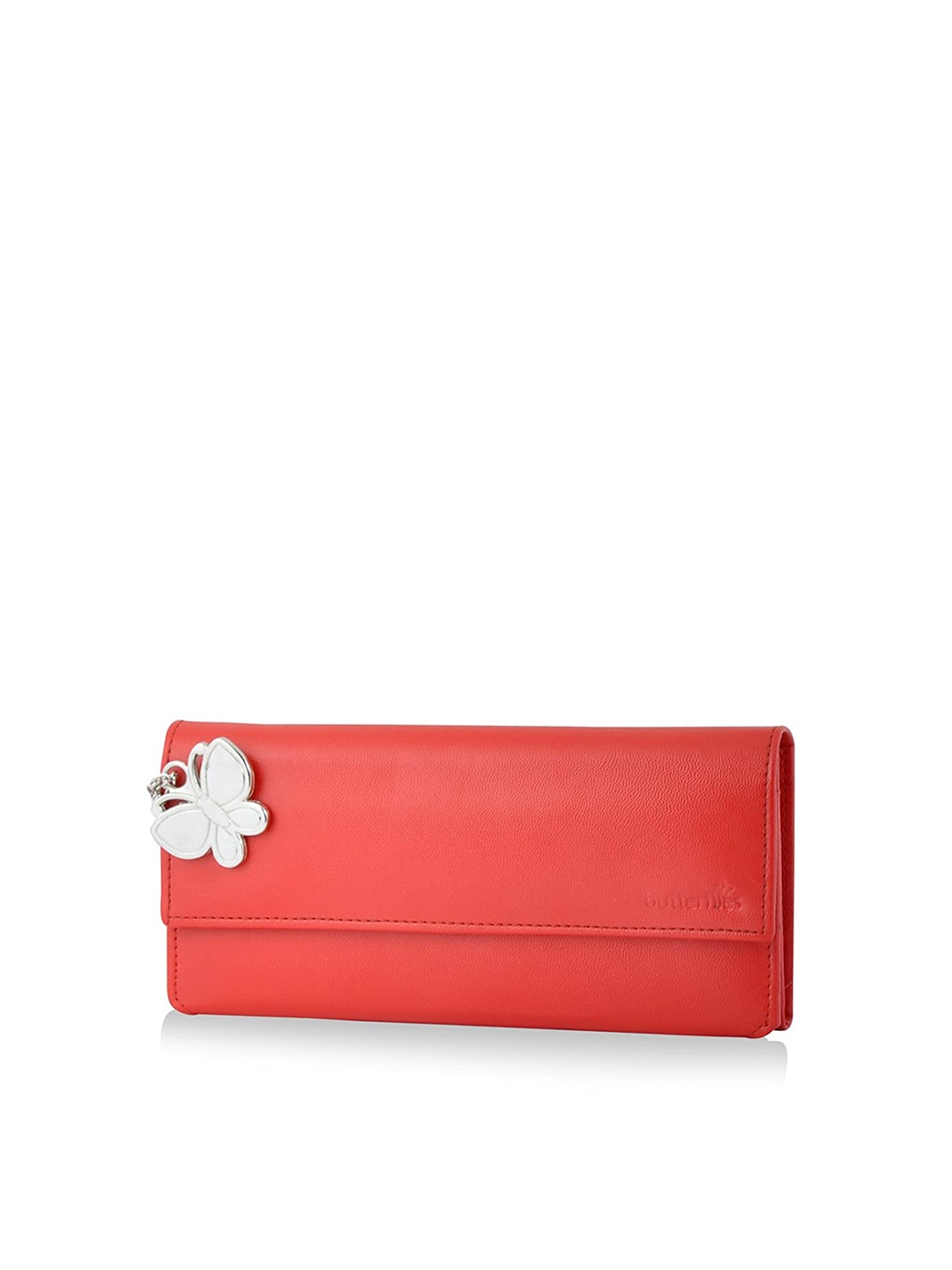 

Butterflies Women Envelope Wallet, Red