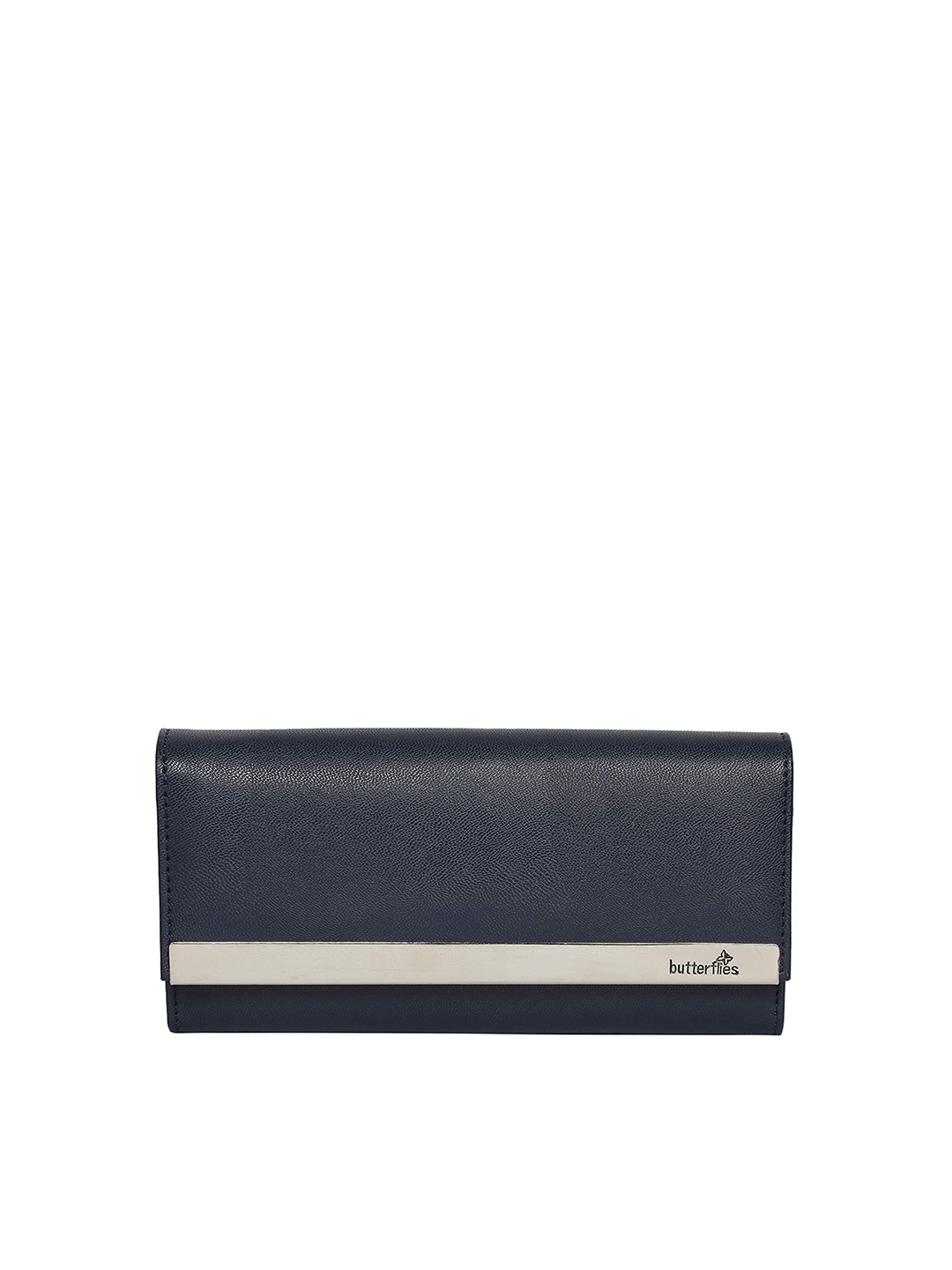 

Butterflies Women Envelope Wallet, Navy blue