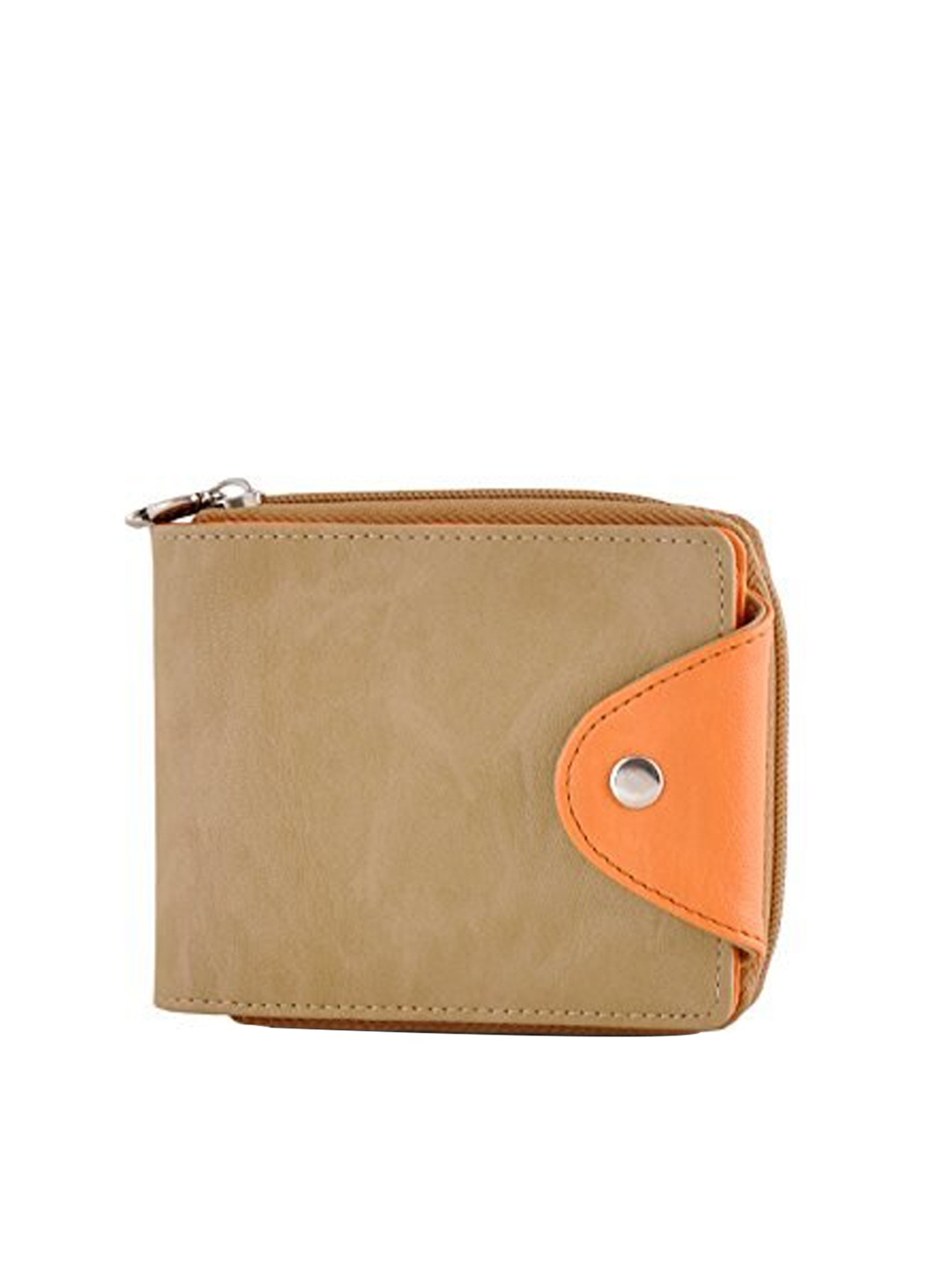 

Butterflies Women Zip Around Wallet, Beige