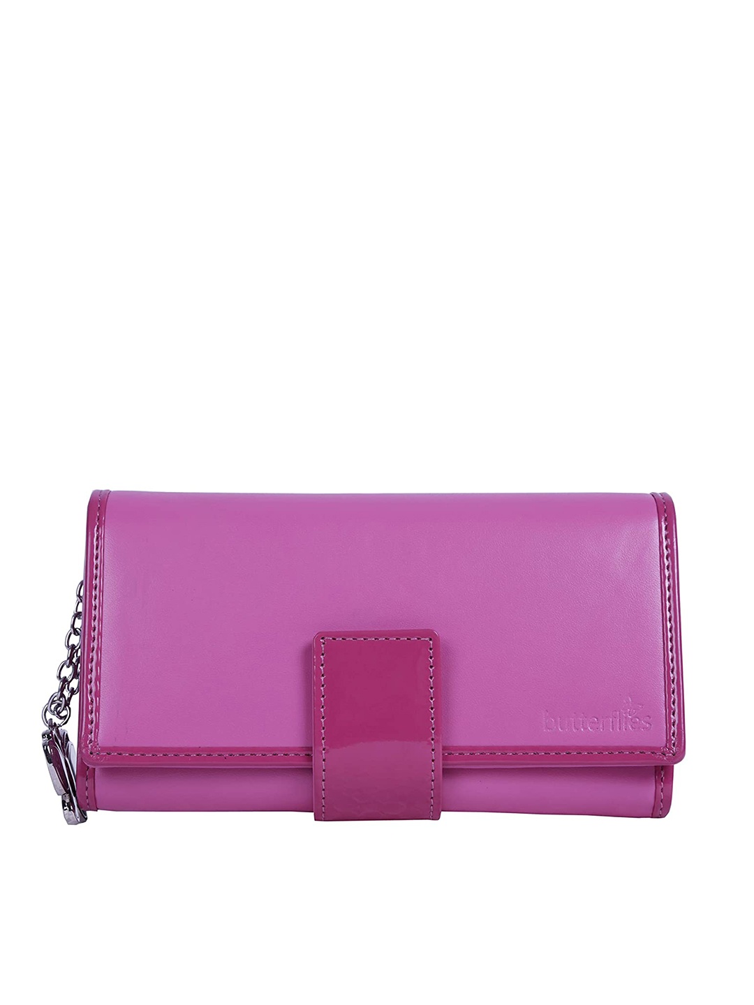 

Butterflies Women Envelope Wallet, Pink
