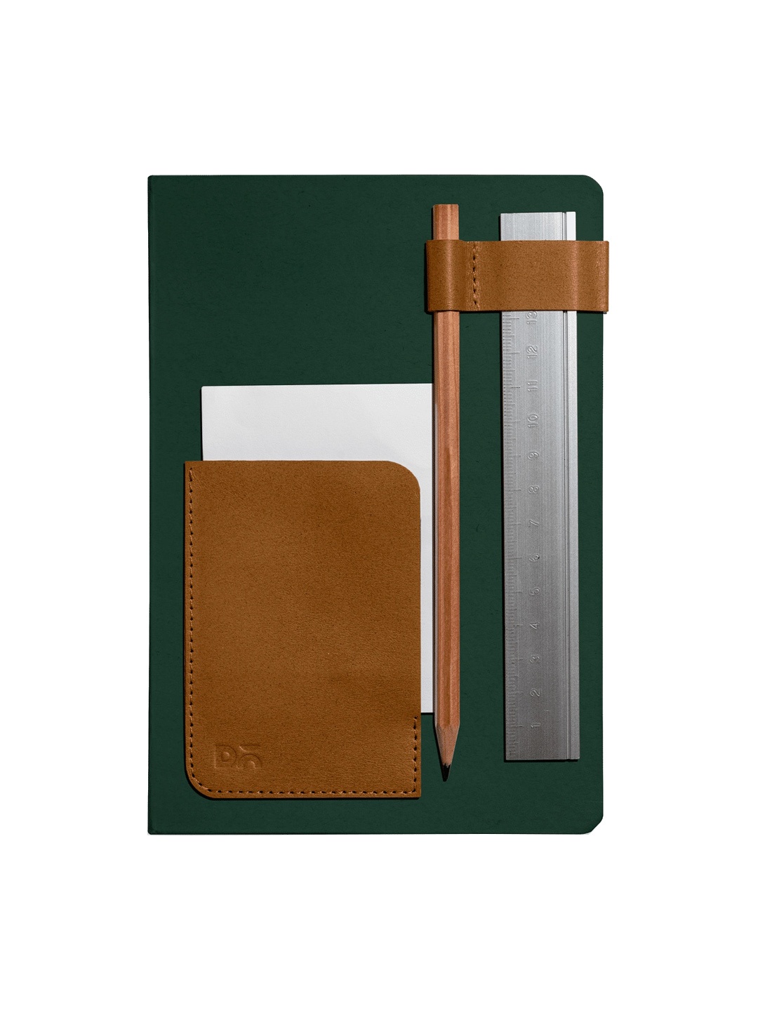 

DailyObjects Align A5 Hardcover Notebook 2.0, Green