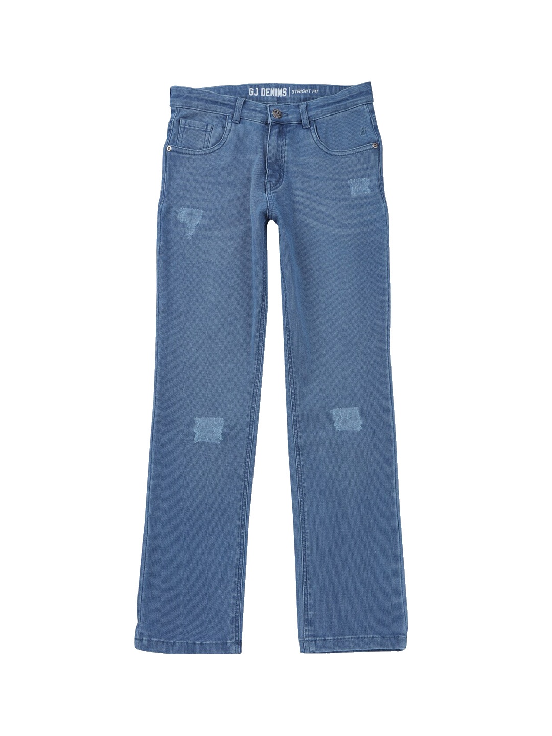 

Gini and Jony Boys Mid-Rise Mildly Distressed Jeans, Blue