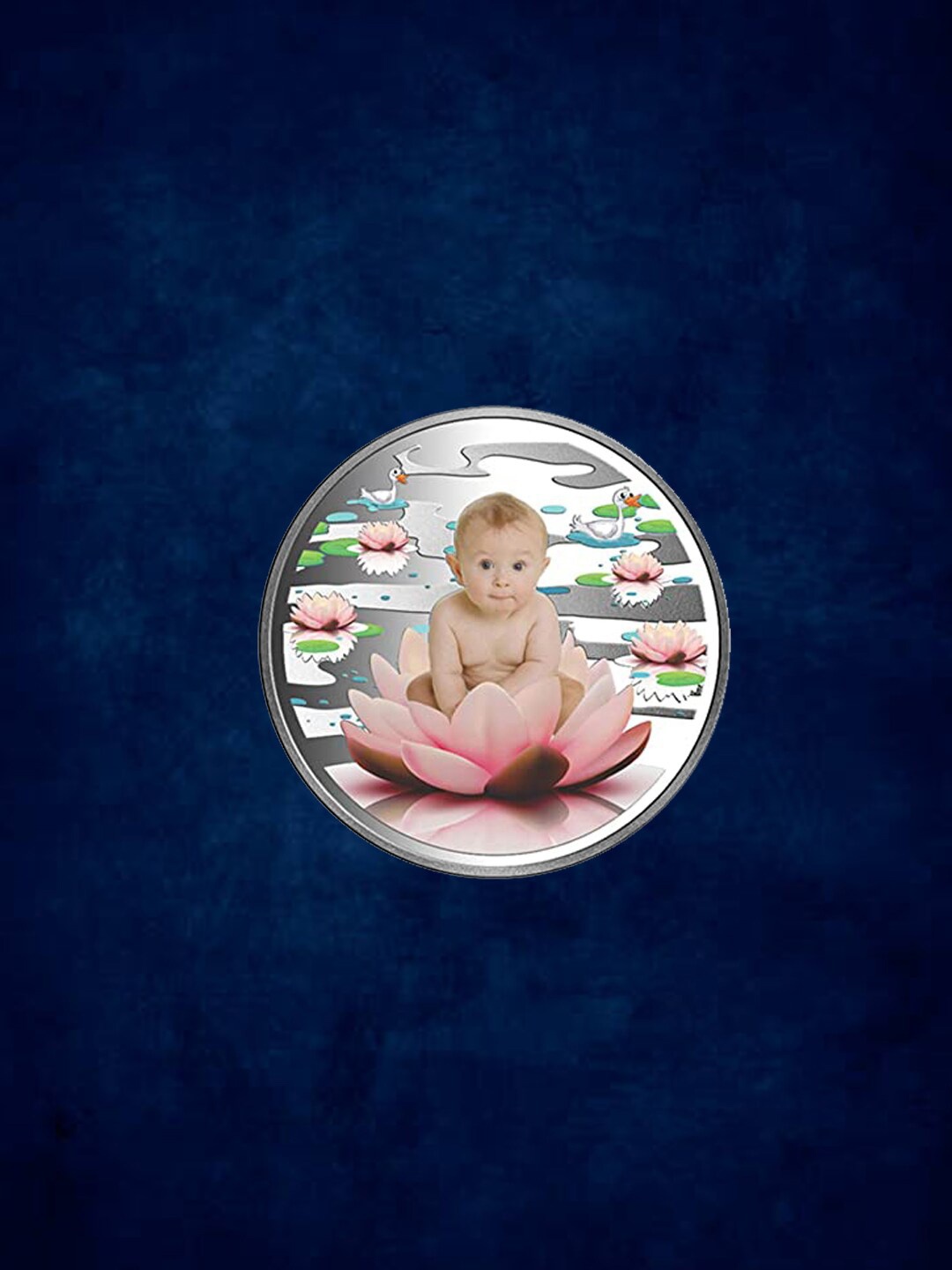 

Taraash New Born Baby Silver Coin-10 gram