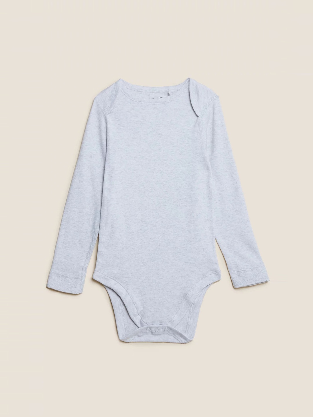 

Marks & Spencer Kids Pure Cotton Envelope Neck Bodysuit, Grey