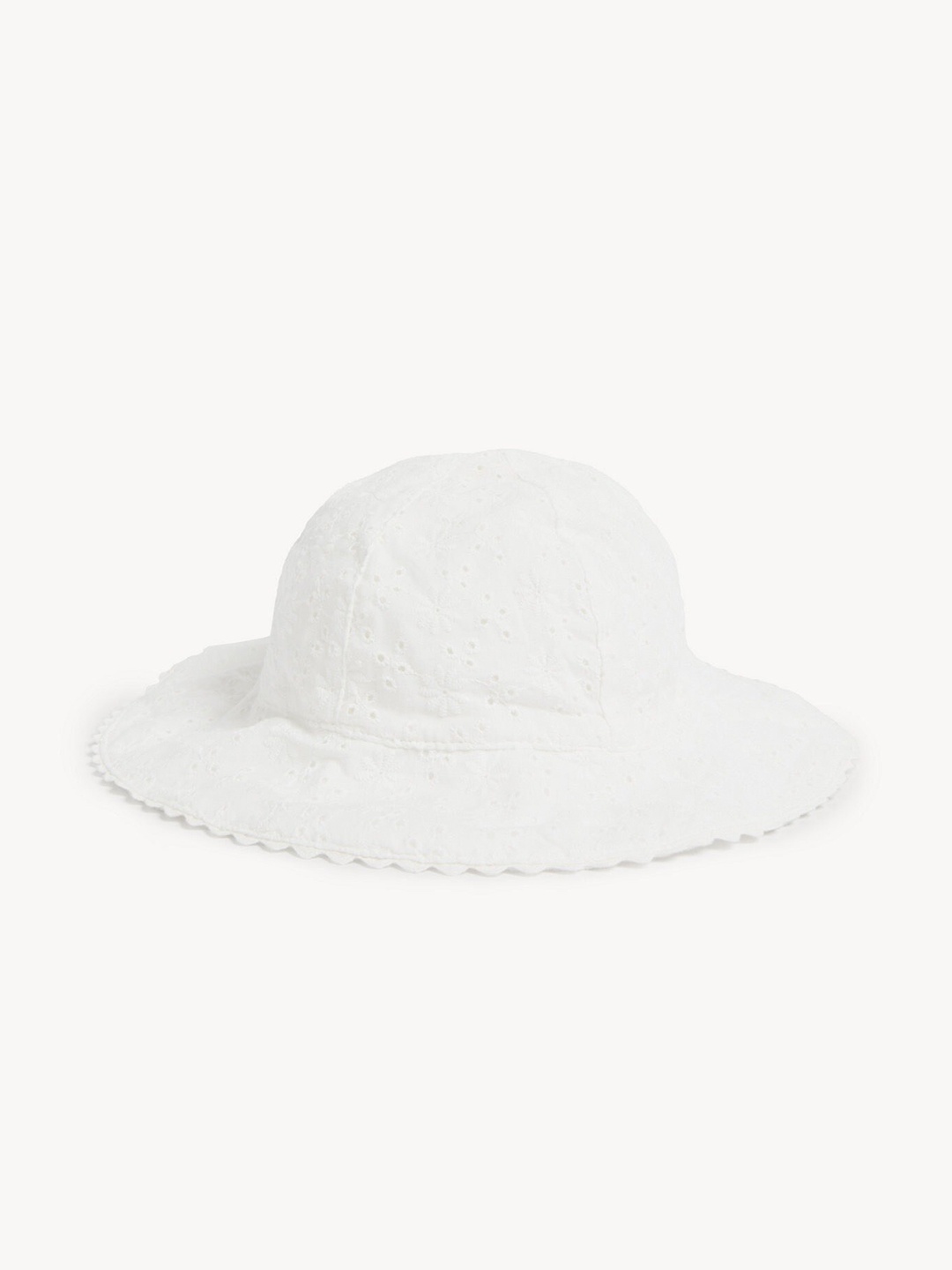 

Marks & Spencer Infant Self-Design Pure Cotton Sun Hat, White