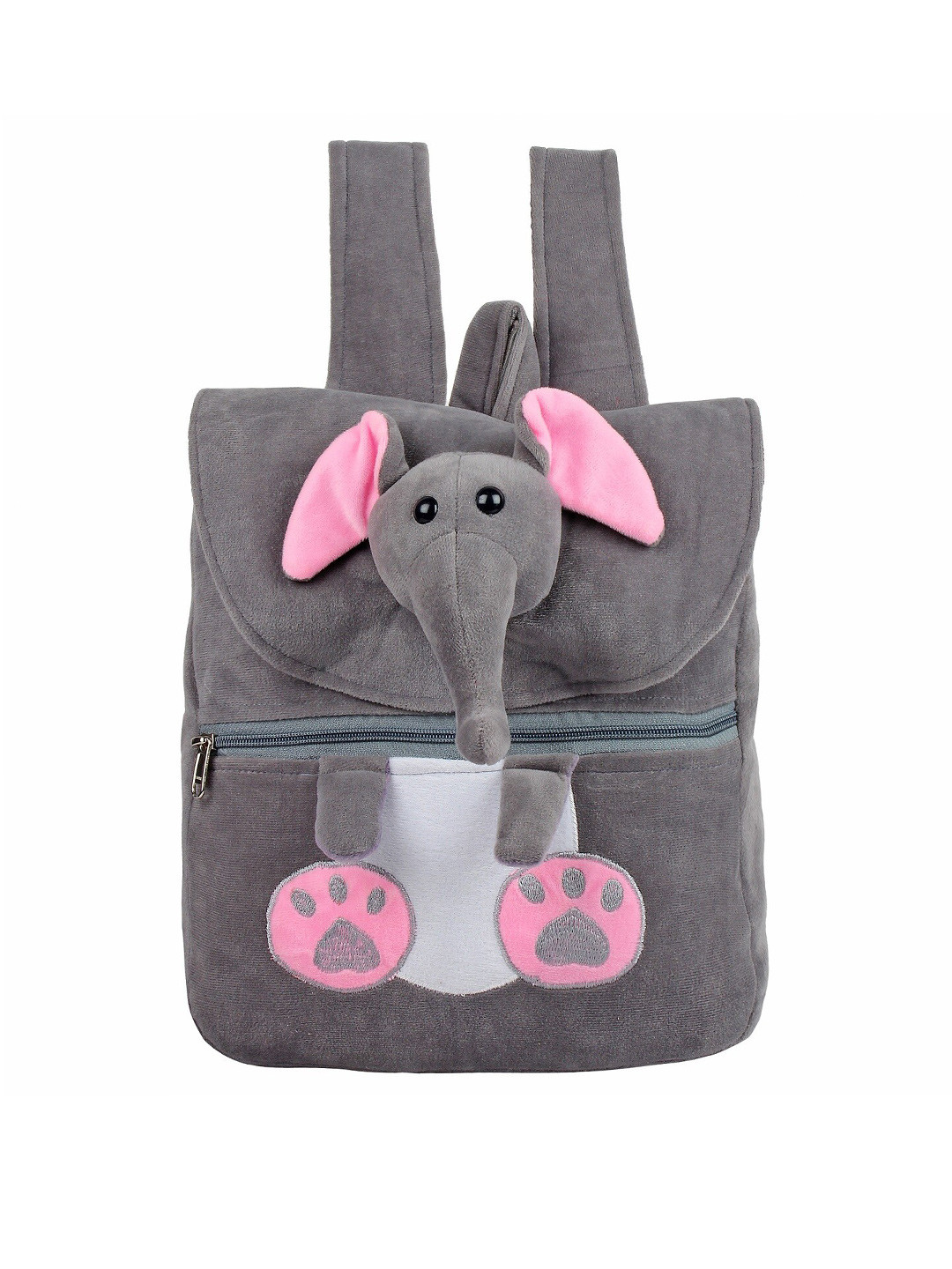 

Frantic Kids Elephant Backpack, Grey