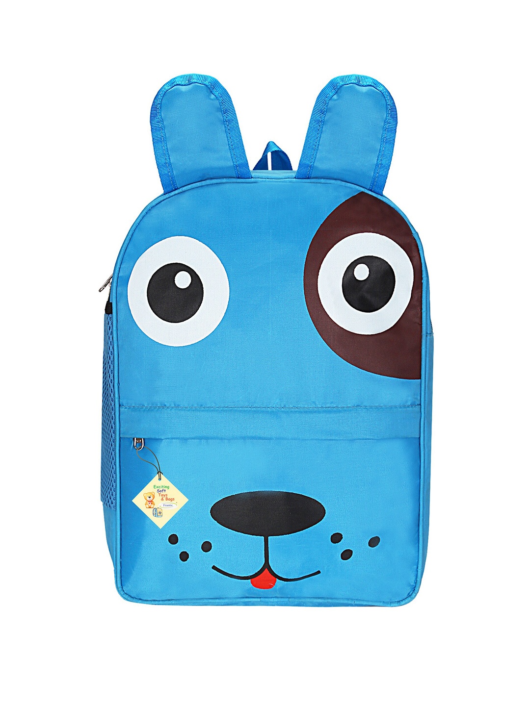 

Frantic Graphic Printed Medium Backpack, Blue