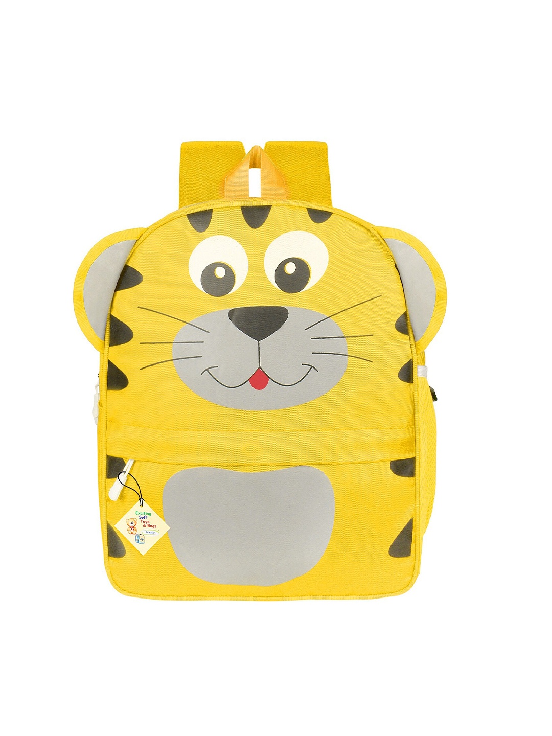 

Frantic Graphic Printed Medium Backpack, Yellow