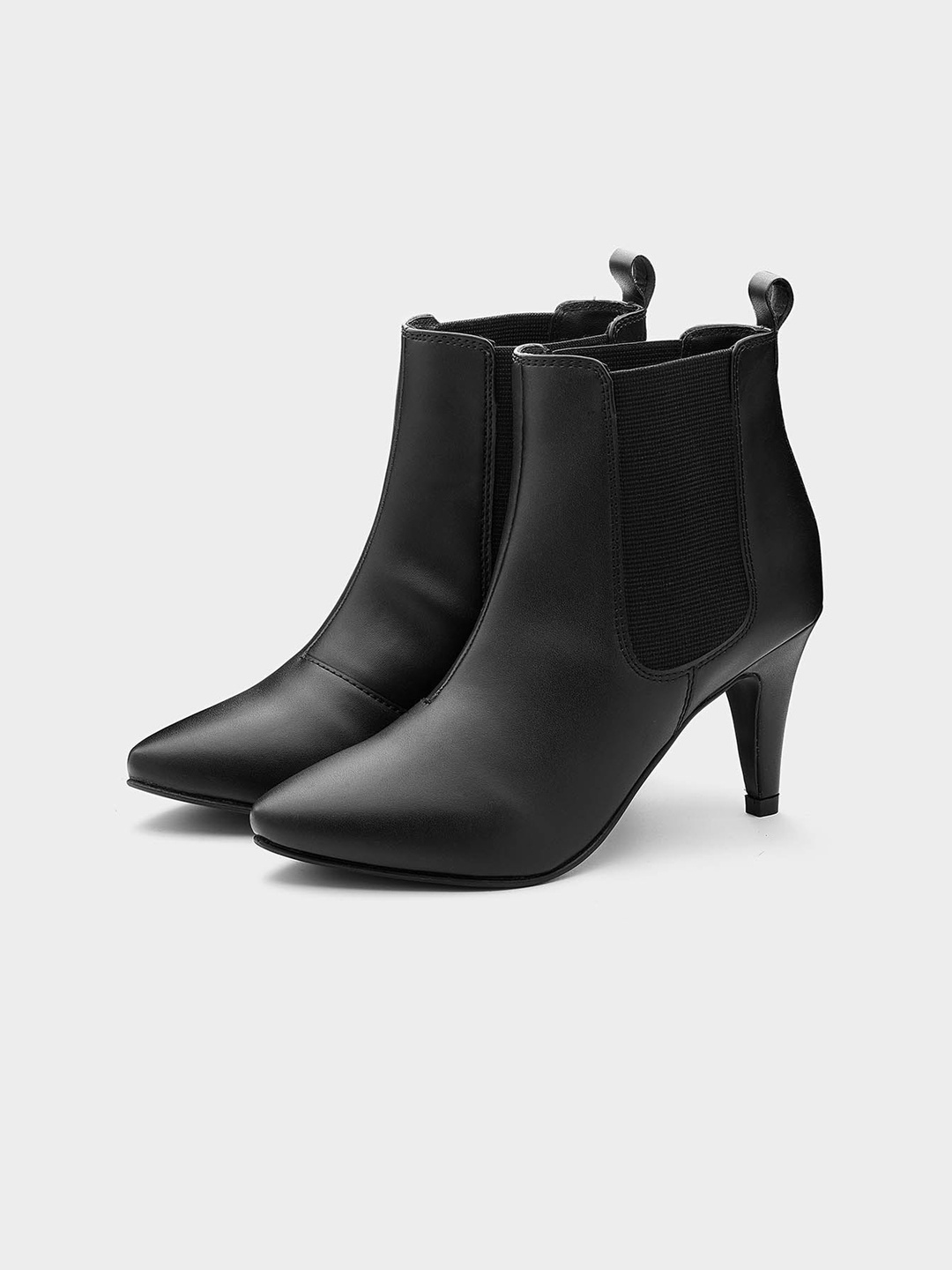 

ADORLY Women Kitten Heel Chelsea Boots, Black
