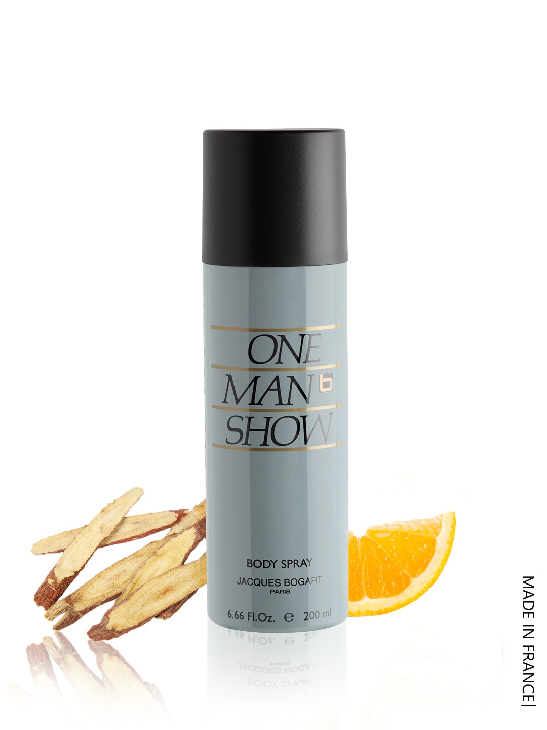 

JACQUES BOGART Men One Man Show Deodorant 200 ml, Grey