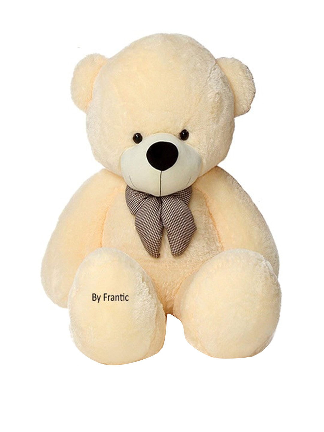 

Frantic Soft Stuffed Non-Toxic Fabric Teddy Bear, Cream