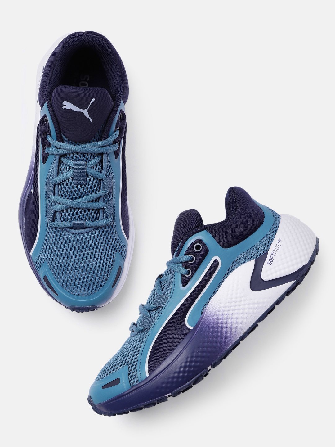 

Puma Unisex Softride Pro Coast Summer Running Shoes, Blue