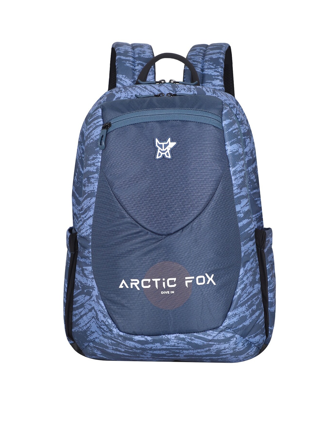 

Arctic Fox Printed Water Resistant Laptop Bag, Blue