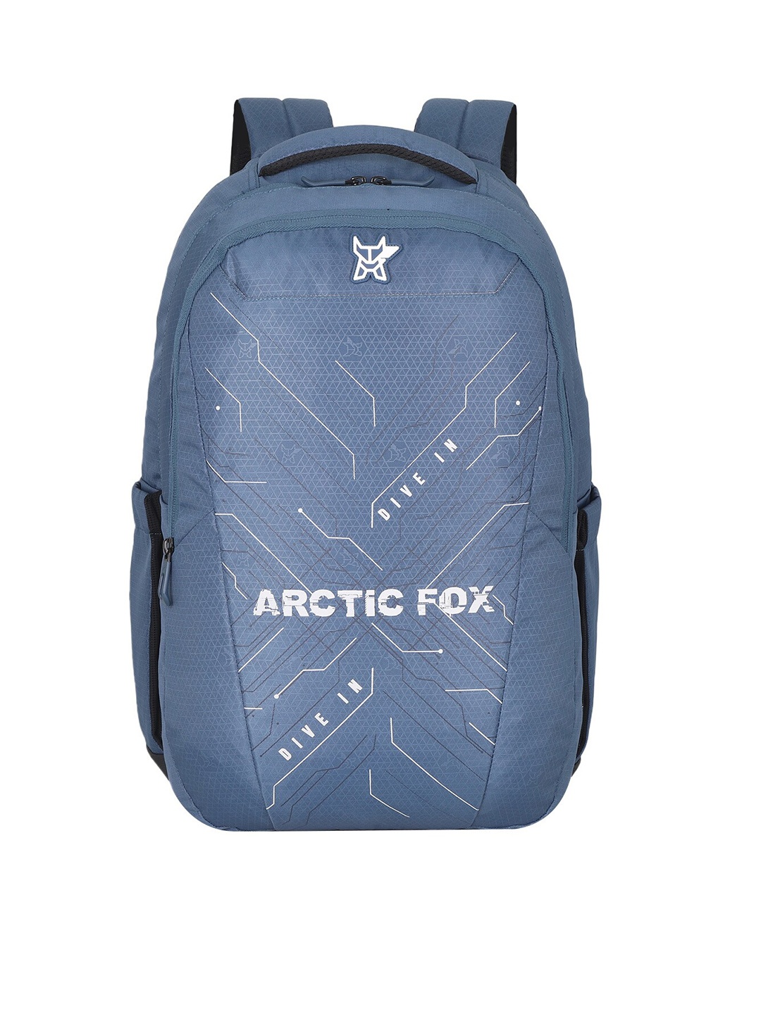 

Arctic Fox Kids Geometric Printed Backpack, Blue