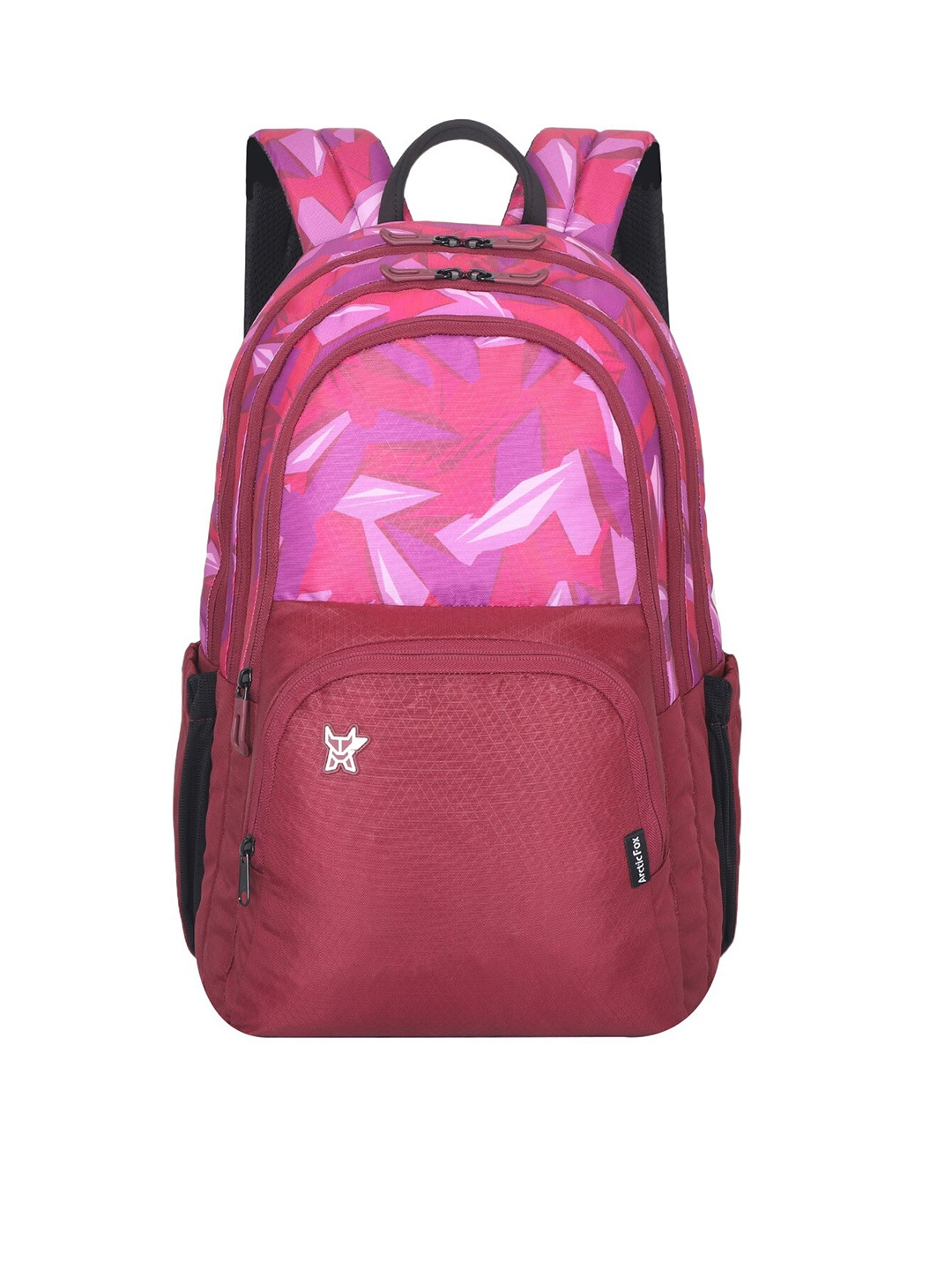 

Arctic Fox Kids Printed Water Resistant Backpack, Maroon