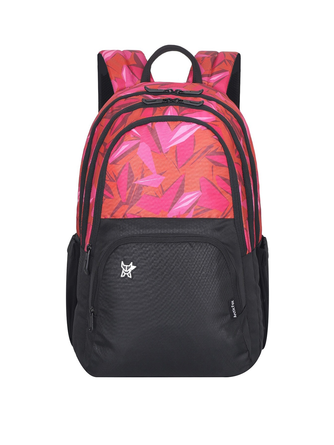 

Arctic Fox Kids Geometric Printed Backpack, Red