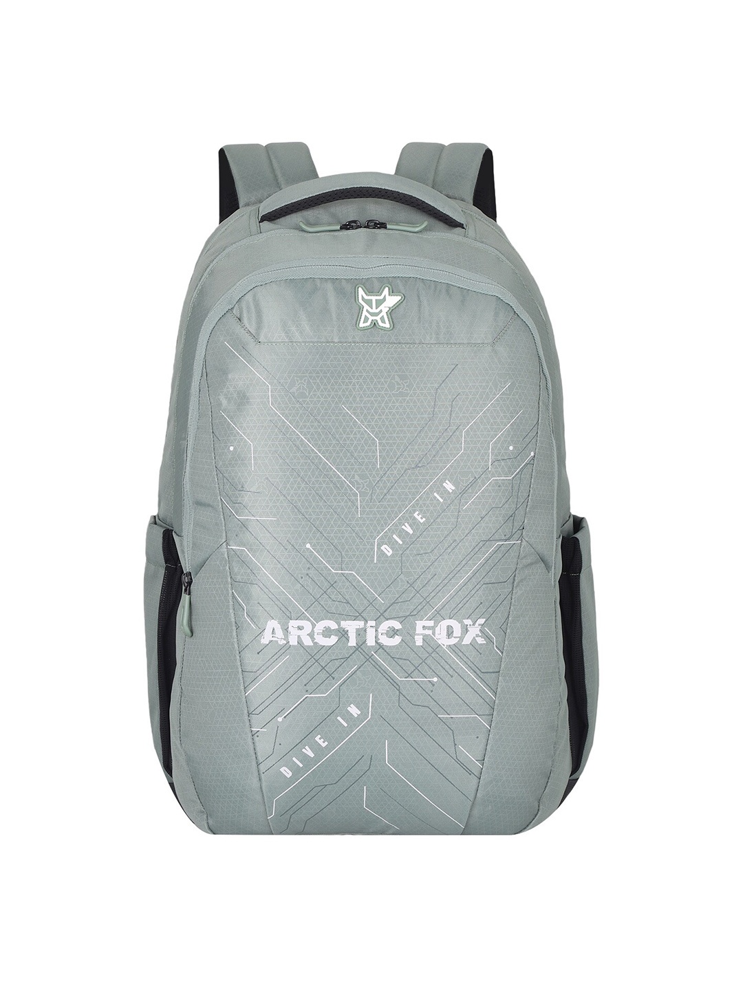 

Arctic Fox Printed Water Resistant Laptop Bag, Green