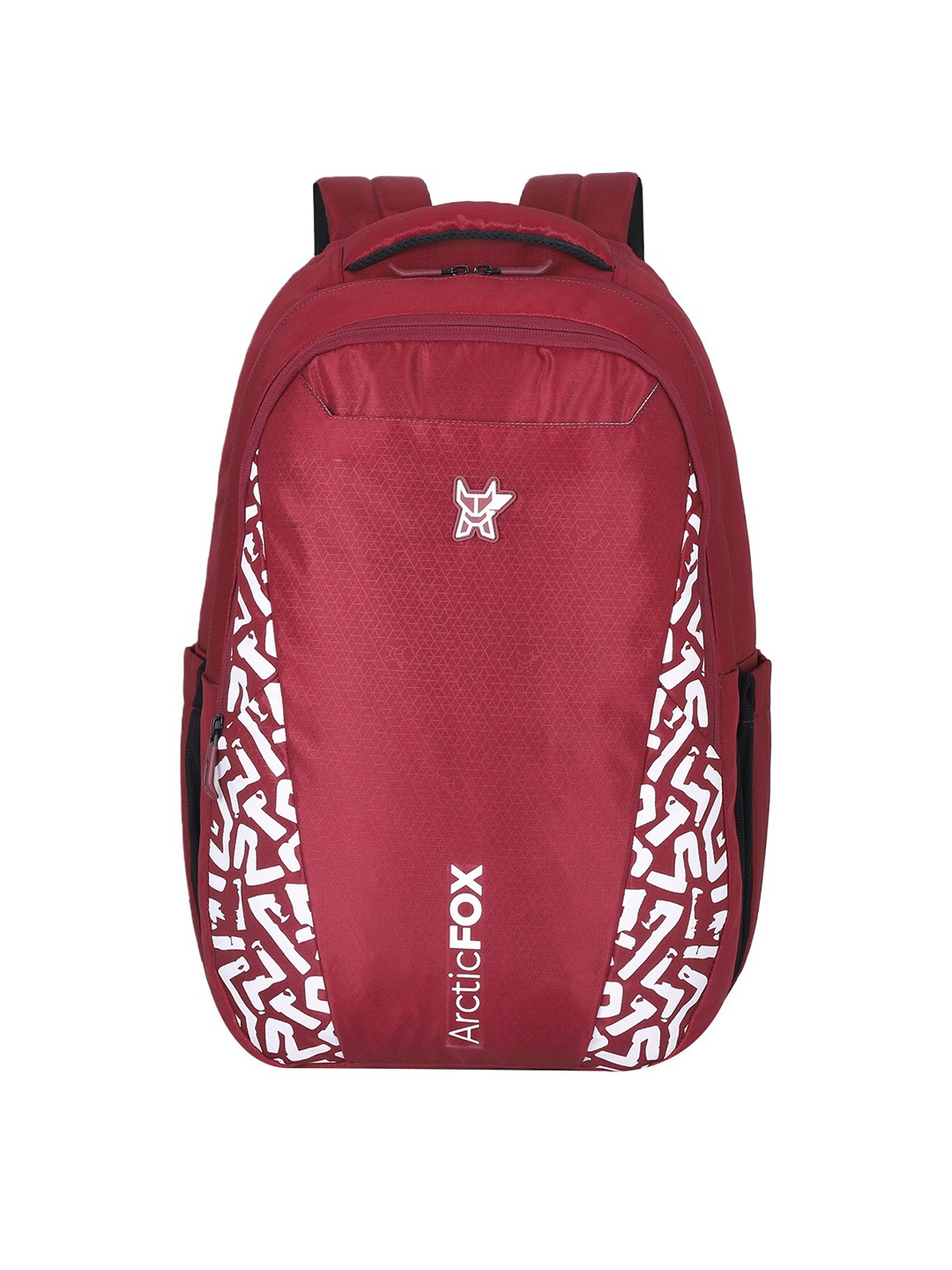 

Arctic Fox Graphic Printed Medium Backpack, Maroon