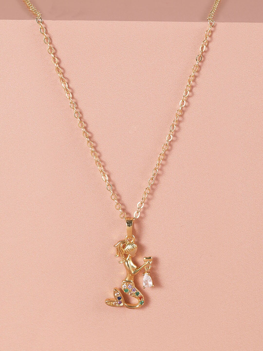 

XPNSV Gold-Plated Chain With Pendant