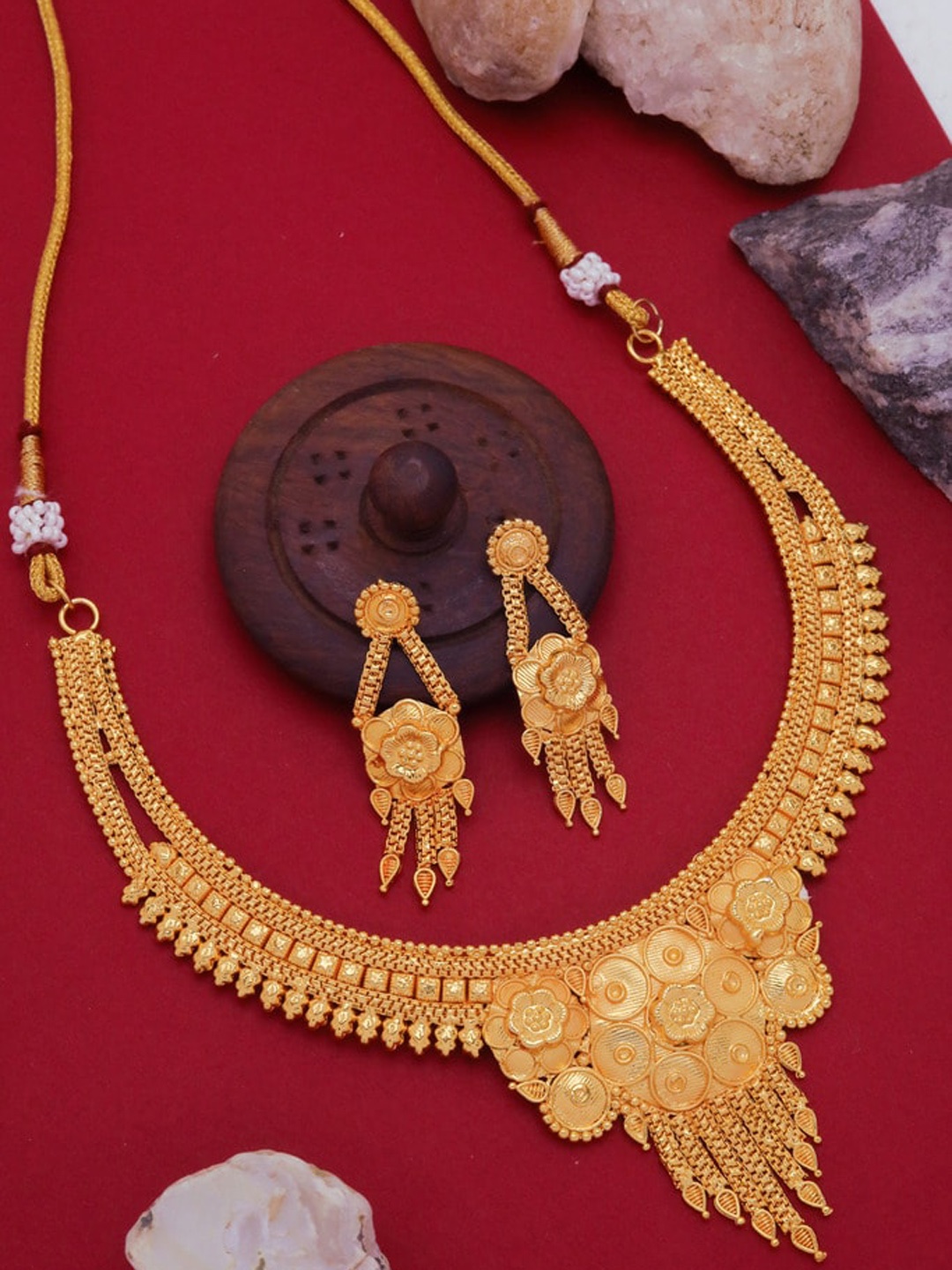 

ROFARWORD Gold-Plated Jewellery Set
