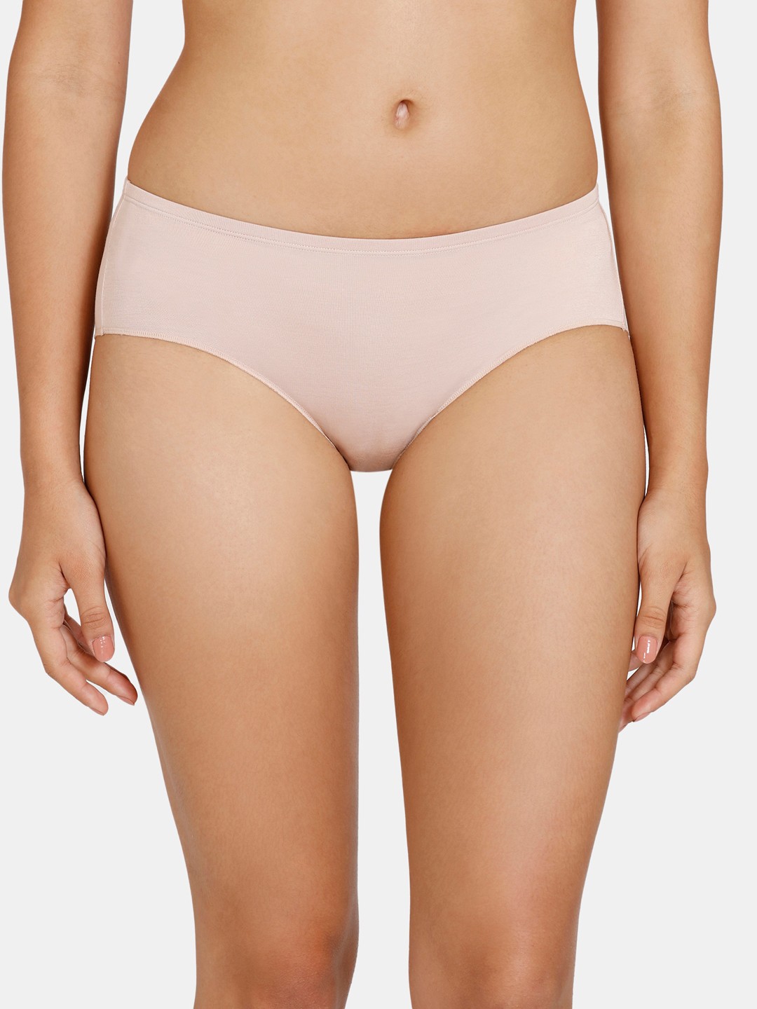 

Zivame Women Low-Rise Seamless Hipster Briefs, Beige