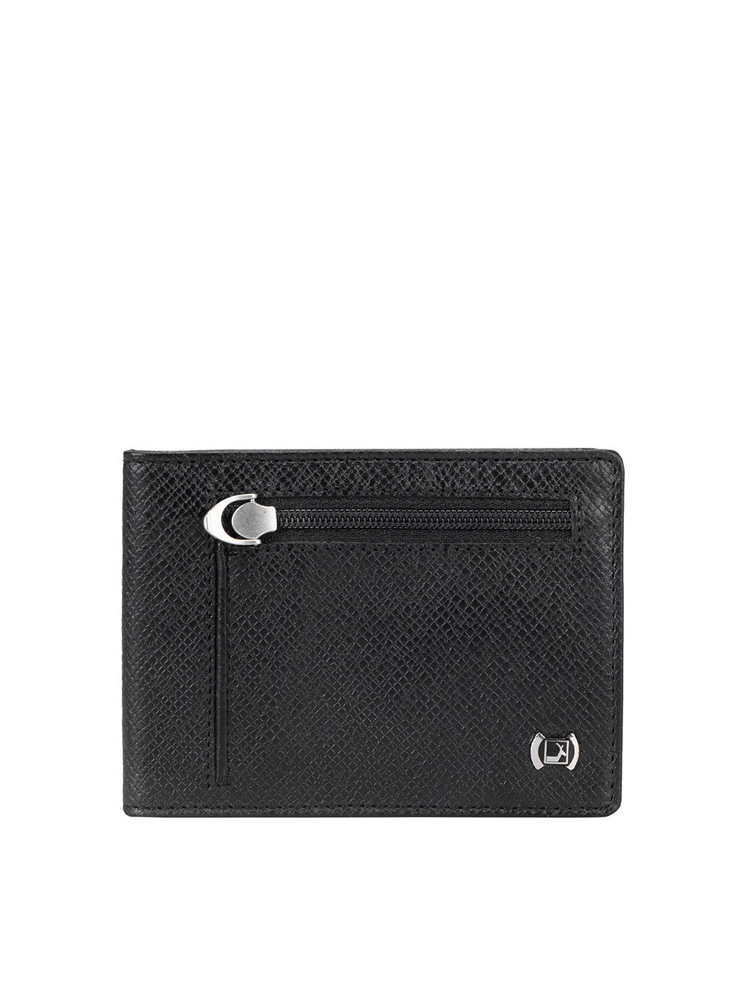

Da Milano Textured Three Fold Leather, Black
