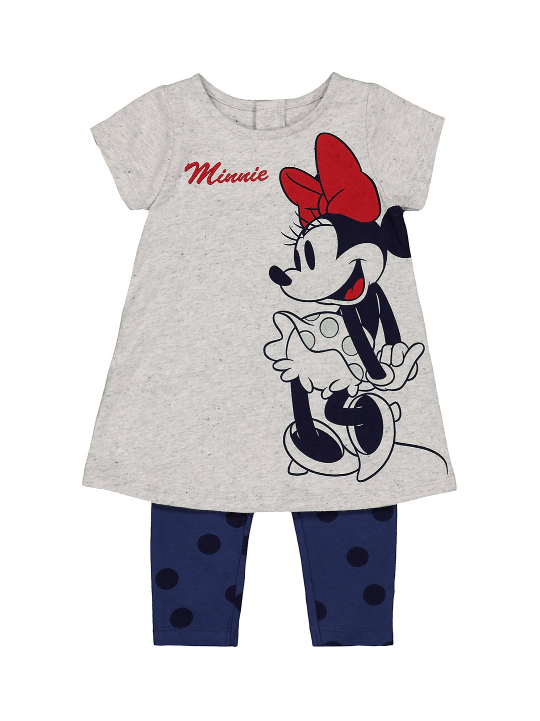 

mothercare Grey Print A-Line Dress