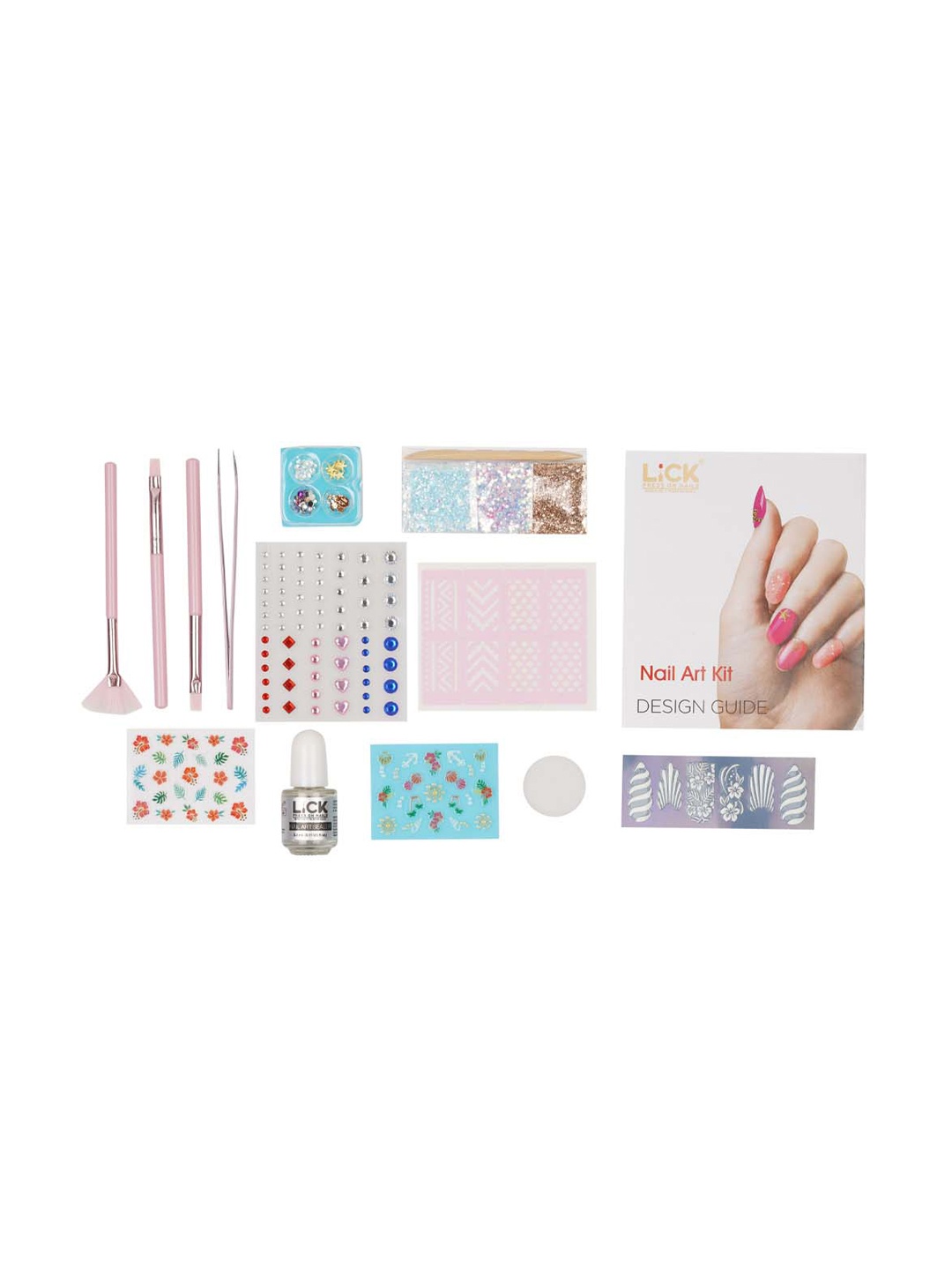 

LICK Nail Art Kit, Multi