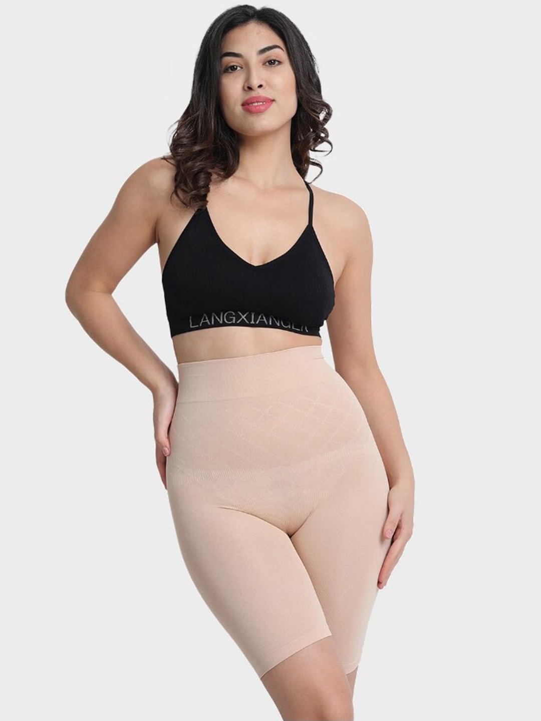 

3mads Women Tummy & Thigh Shapewear, Beige