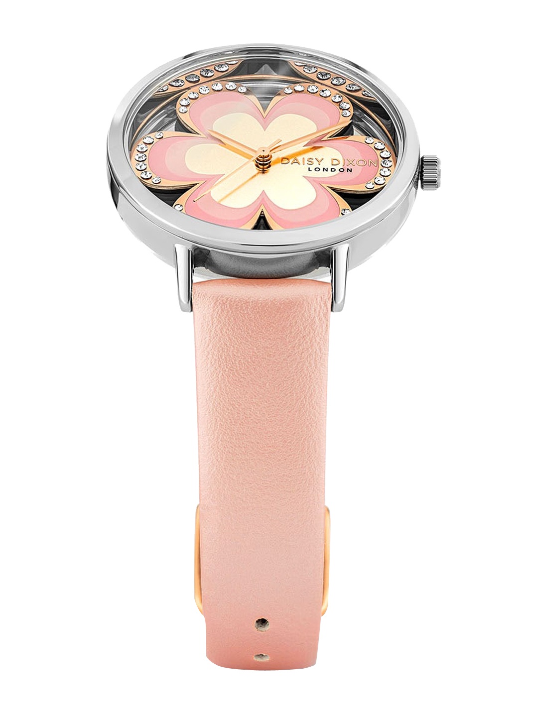 

Daisy Dixon Women Leather Straps Analogue Watch, Pink