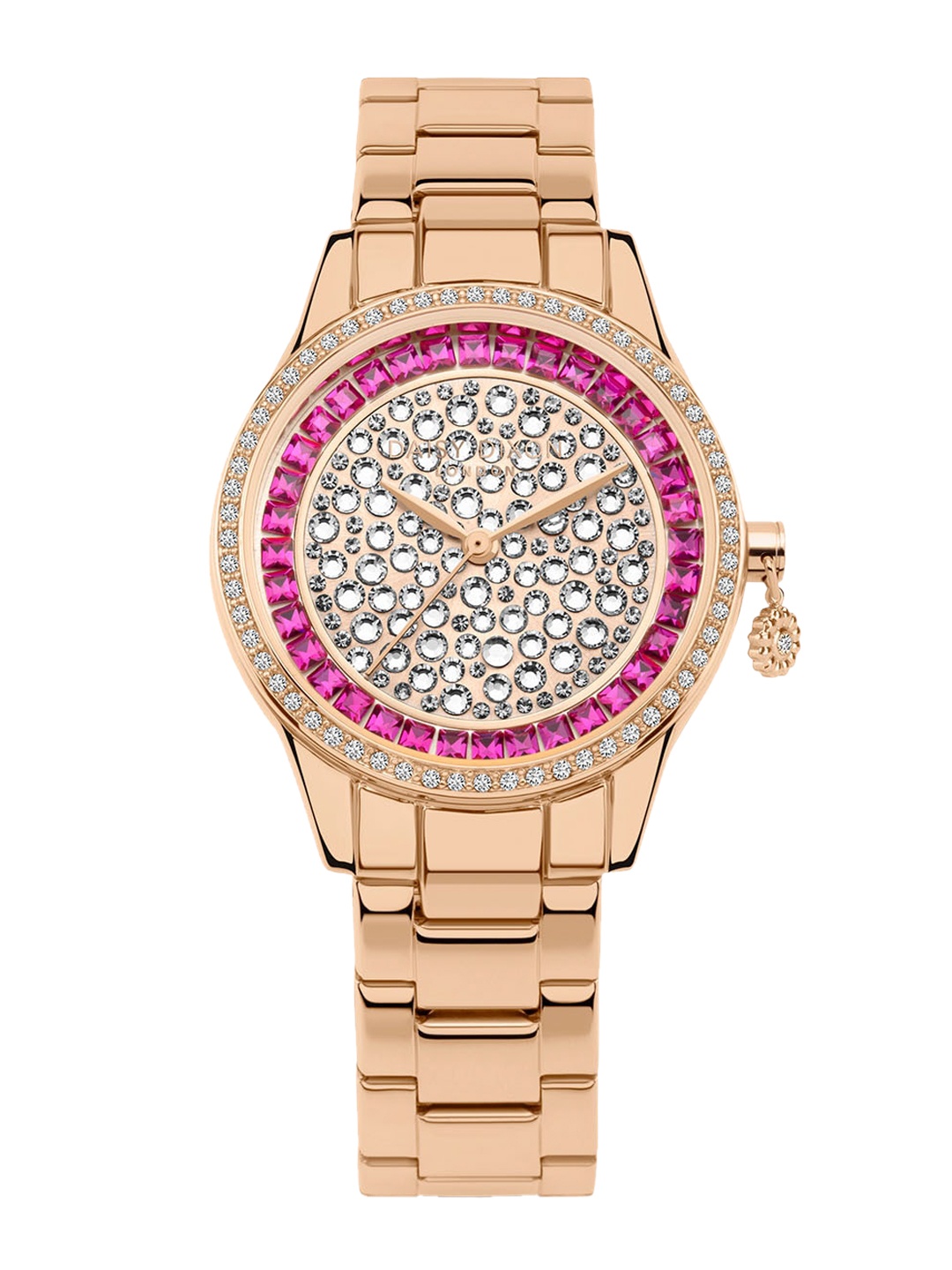 

Daisy Dixon Women Bracelet Style Straps Analogue Watch-D DD186RGM, Rose gold