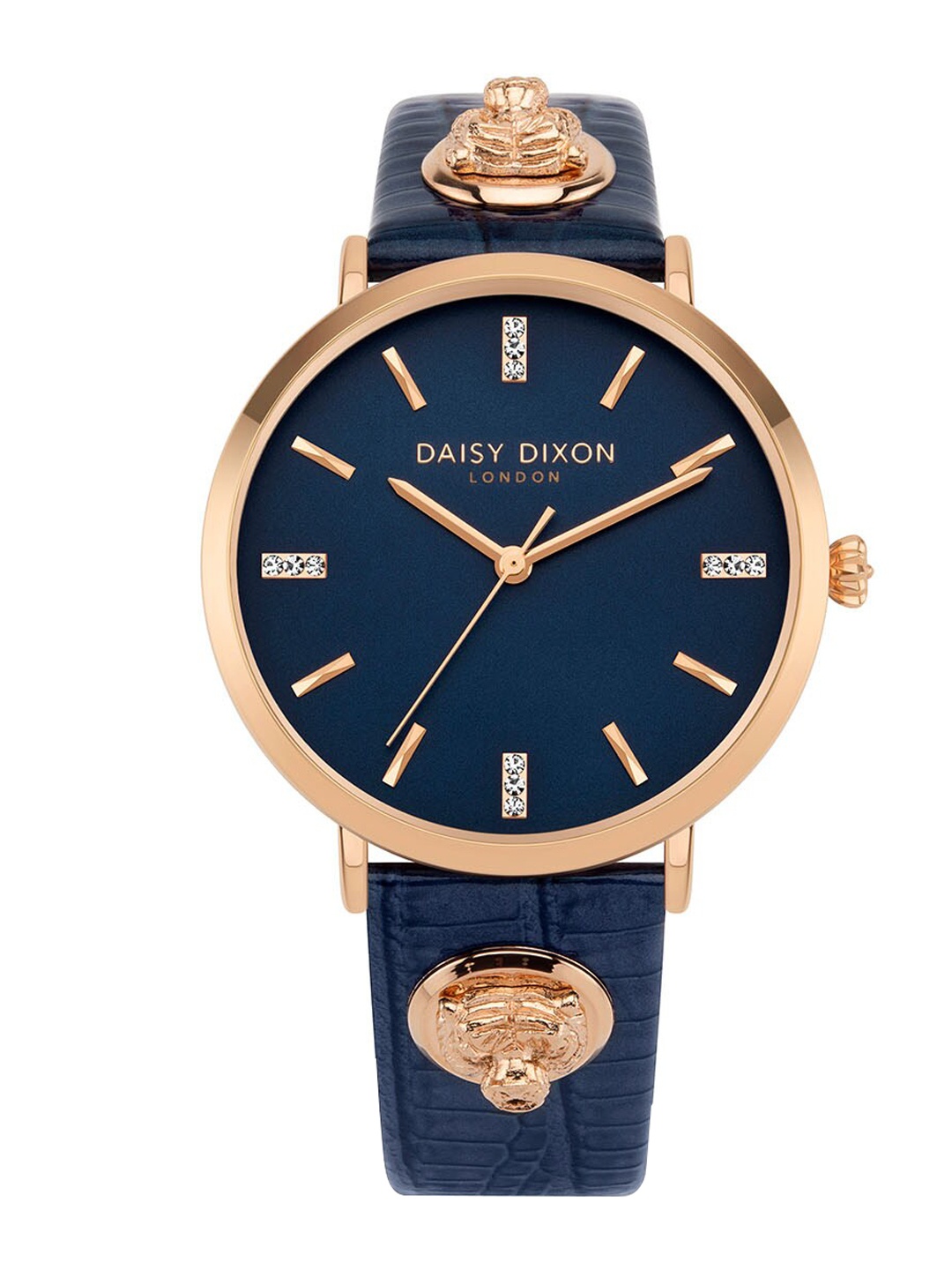 

Daisy Dixon Women Analogue Watch D DD164URG, Navy blue