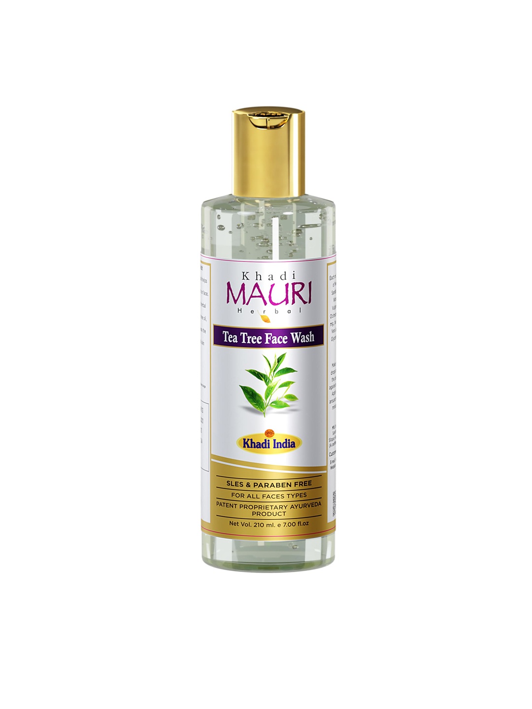 

Khadi Mauri Herbal Herbal Tea Tree Face Wash-210ml, Multi