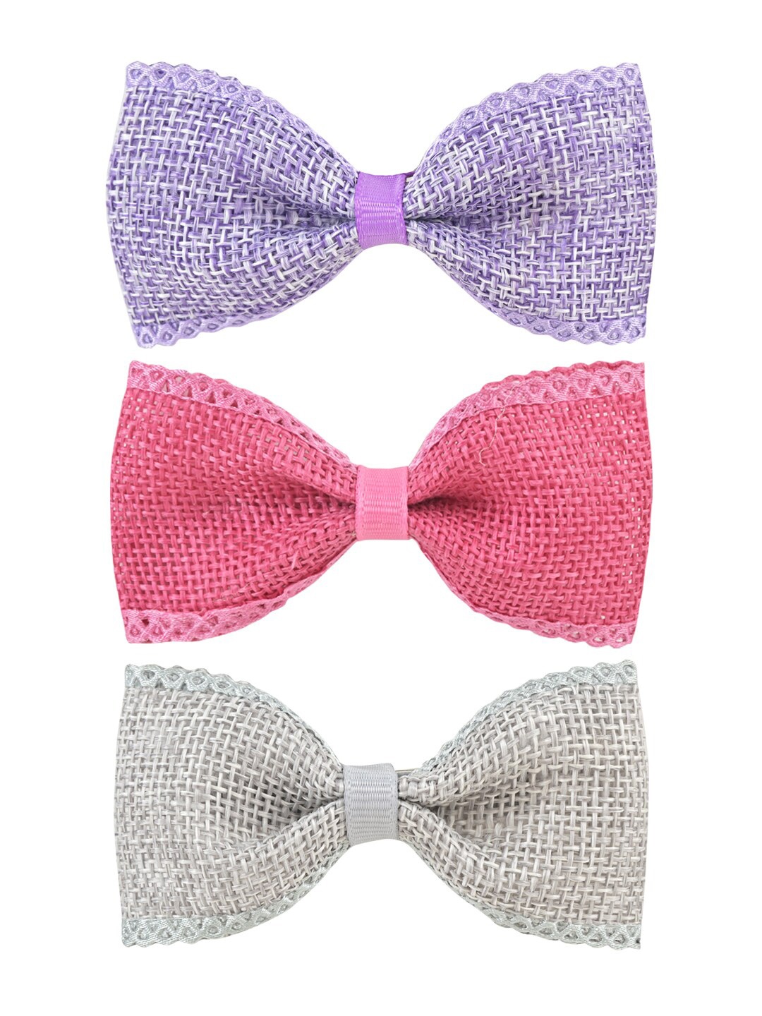 

Aye Candy Girls Set Of 3 Alligator Hair Clips, Purple