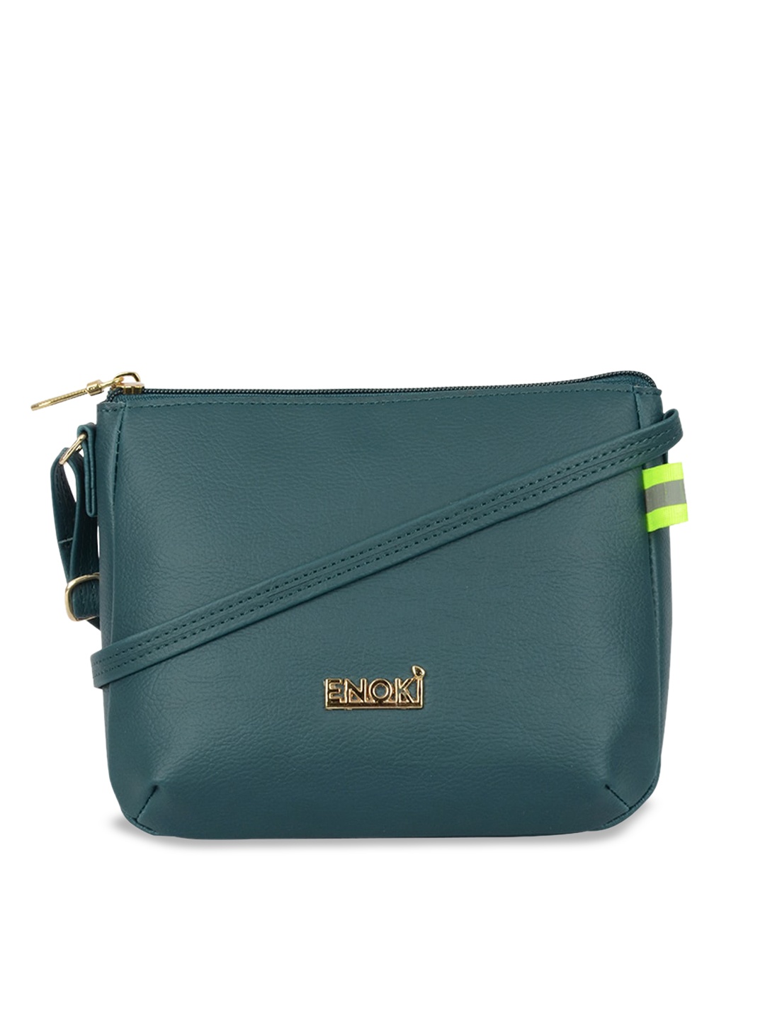 

ENOKI Structured Sling Bag, Green