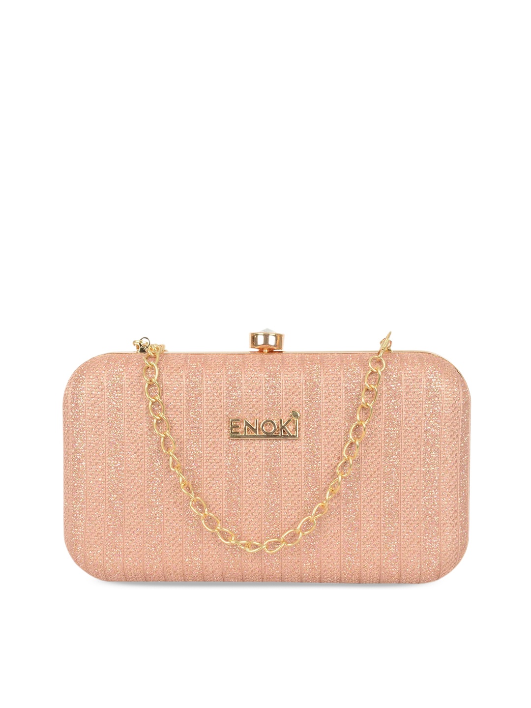 

ENOKI Textured Swagger Sling Bag, Gold
