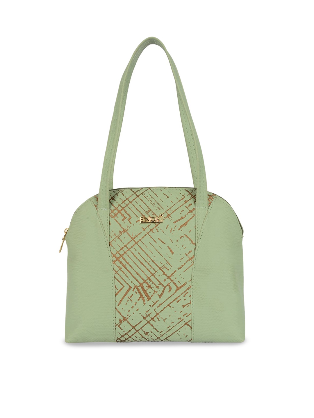 

ENOKI Printed Shoulder Bag, Sea green