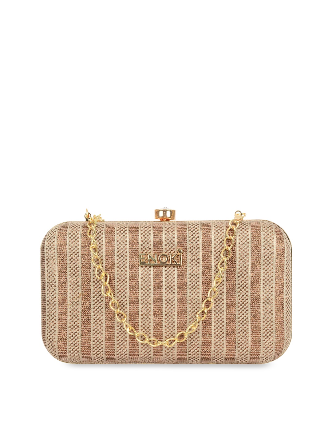 

ENOKI Textured Swagger Sling Bag, Bronze