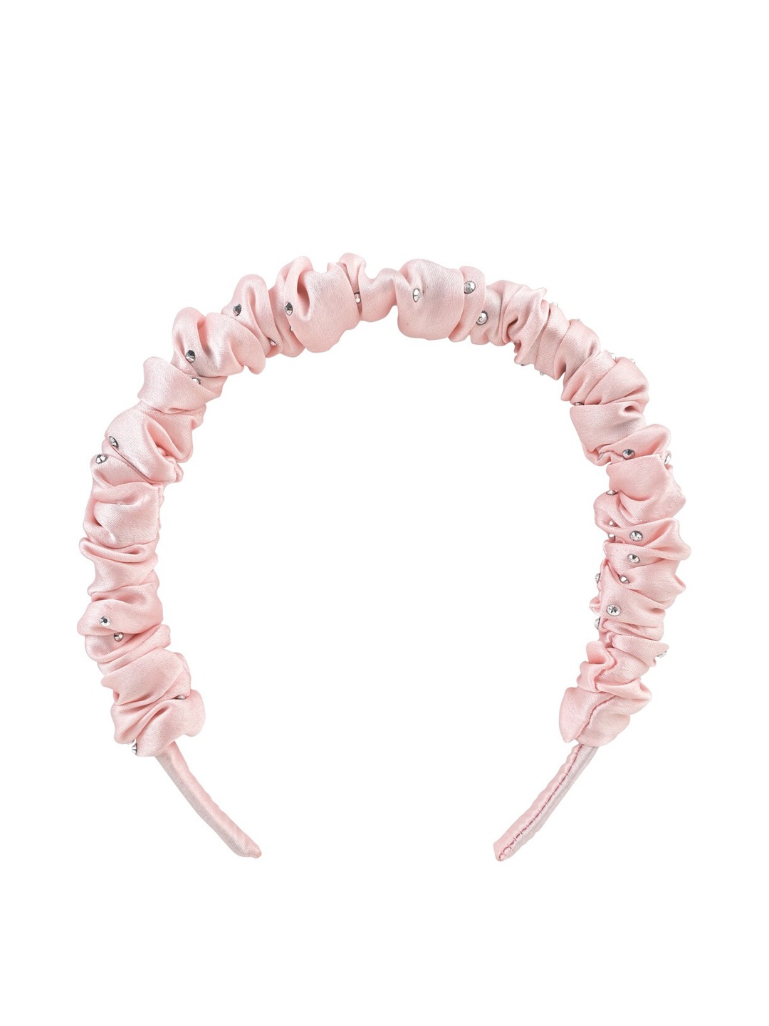 

Aye Candy Girls Braid Ruffle Embellished Headband, Pink