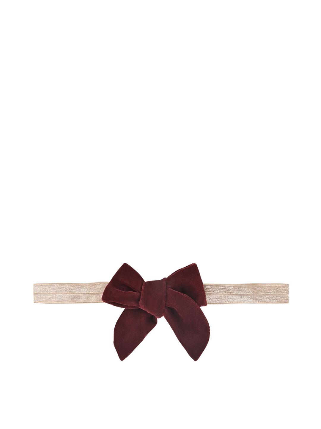 

Aye Candy Girls Velvet Bow Hairband, Maroon