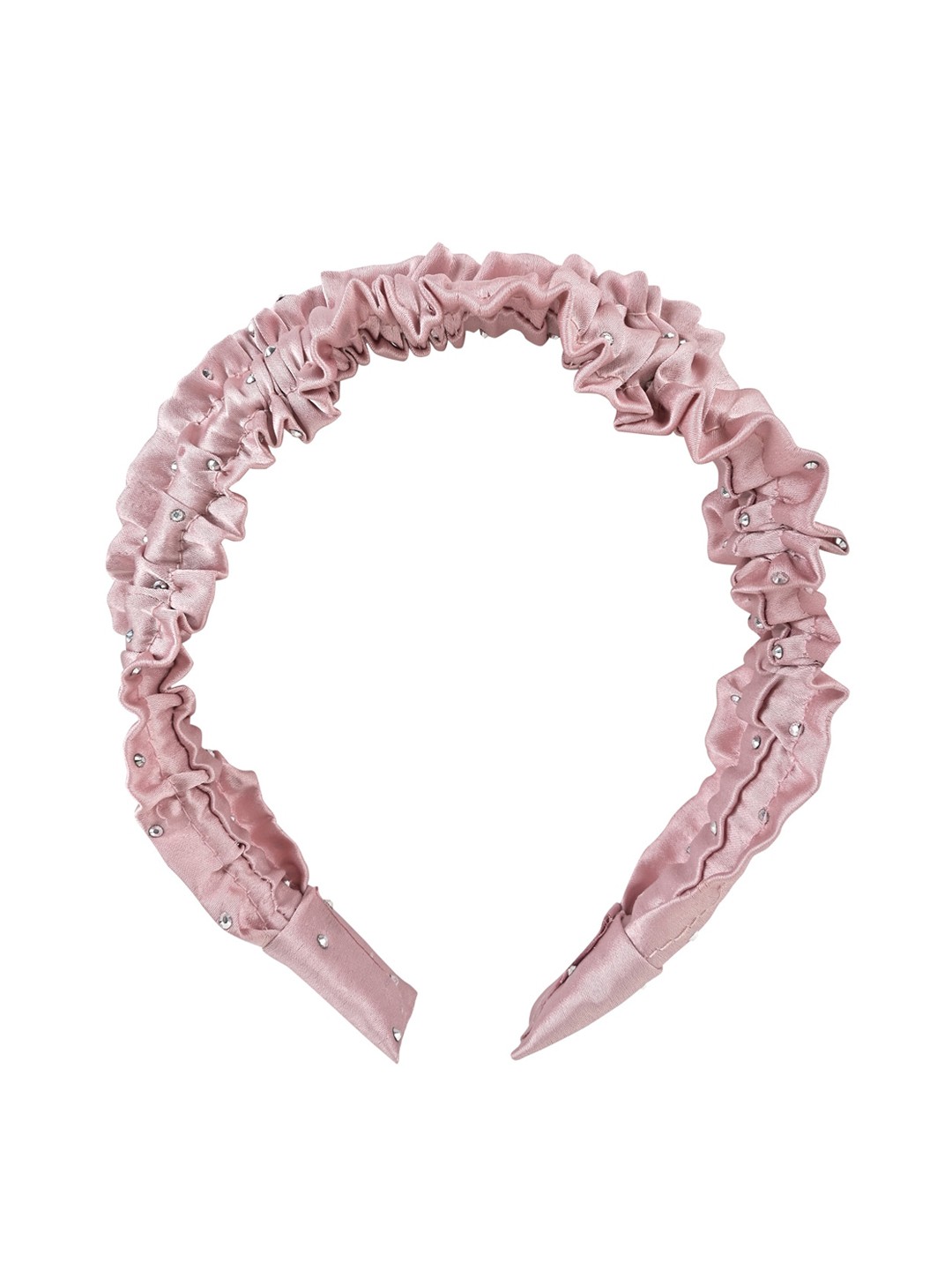 

Aye Candy Girls Ruffled Broad Hairband, Pink