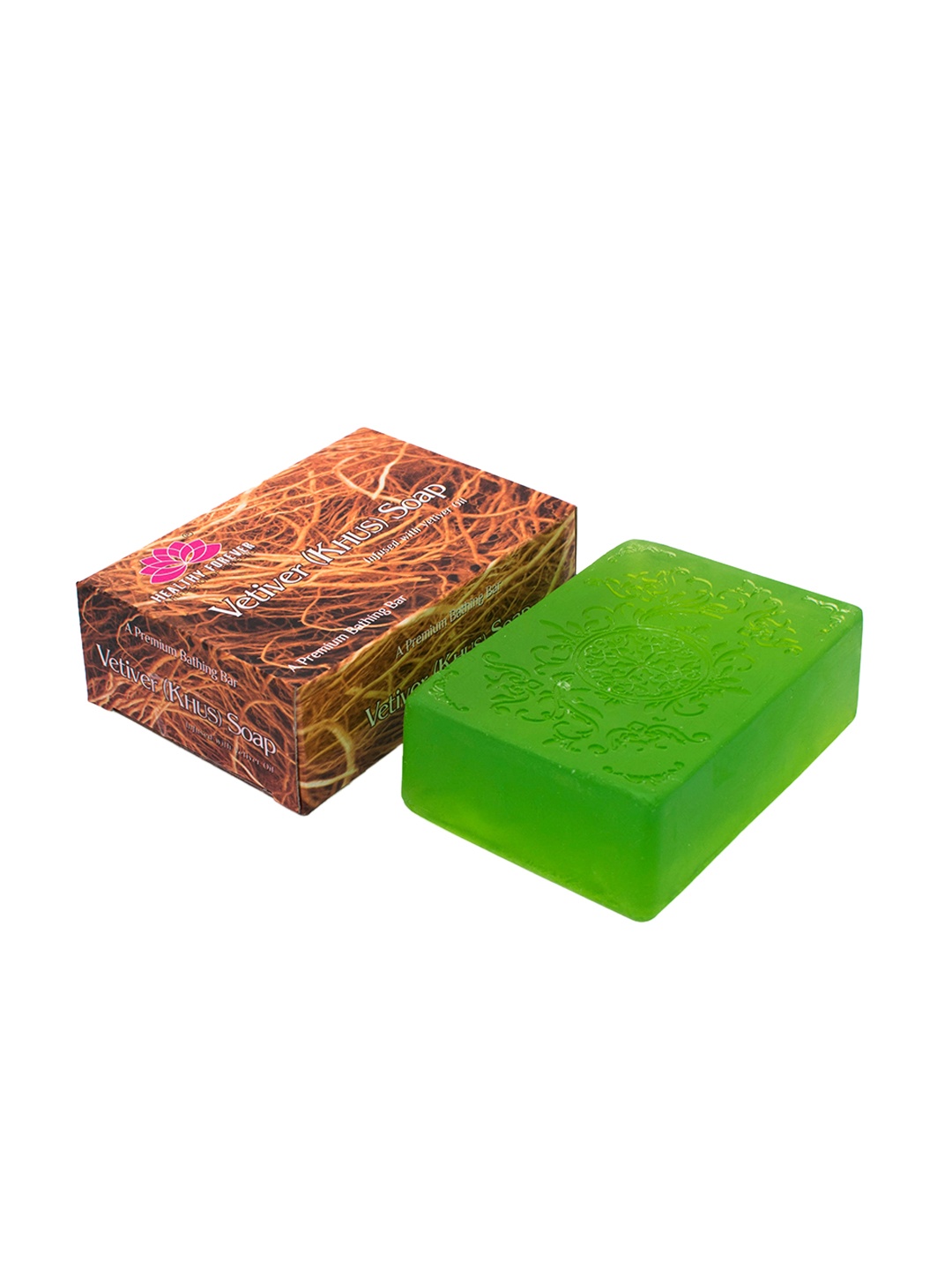 

HEALTHY FOREVER Vetiver Soap, Green