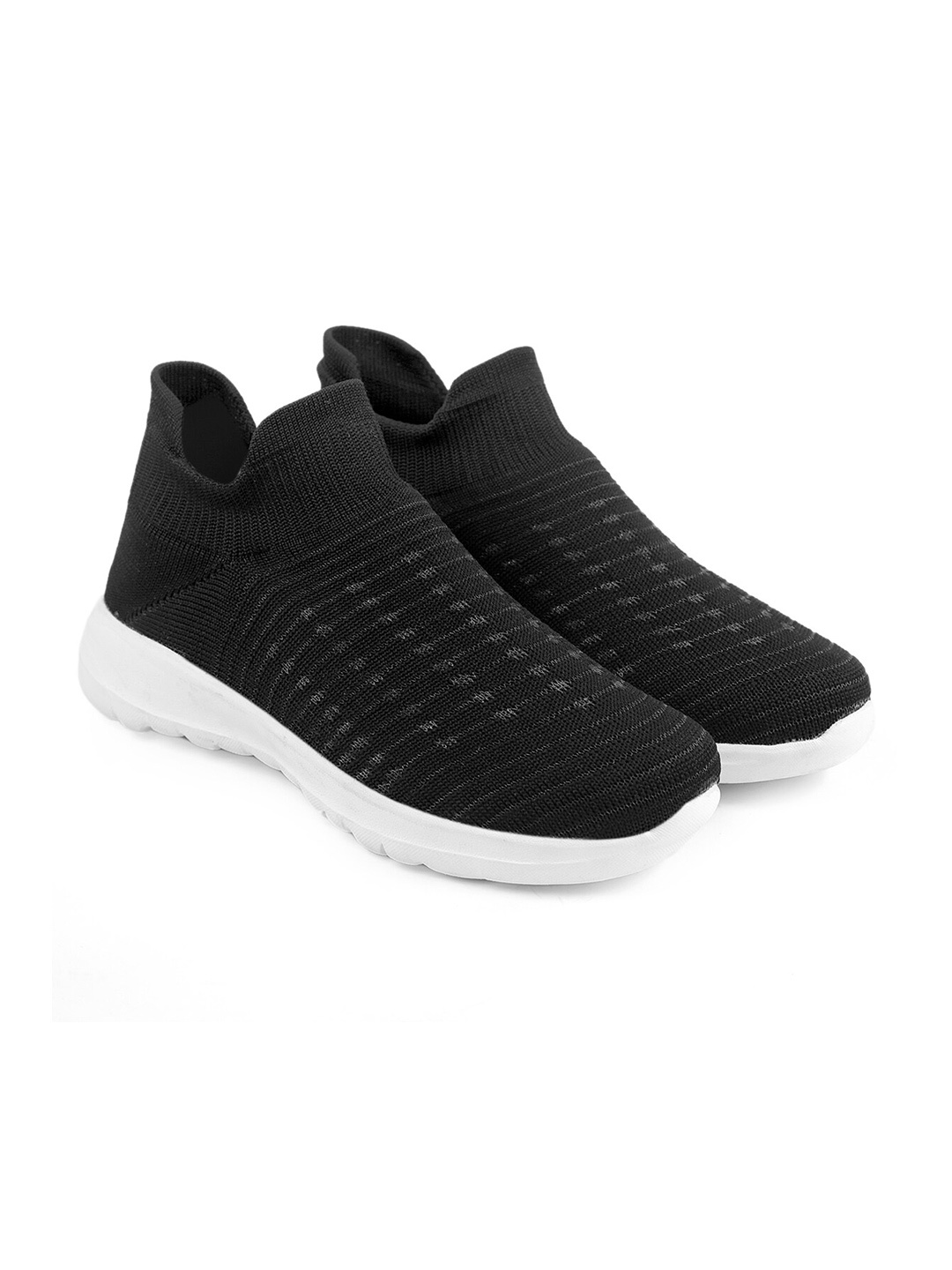 

Bxxy Women Mesh Slip-On Running Non-Marking Shoes, Black