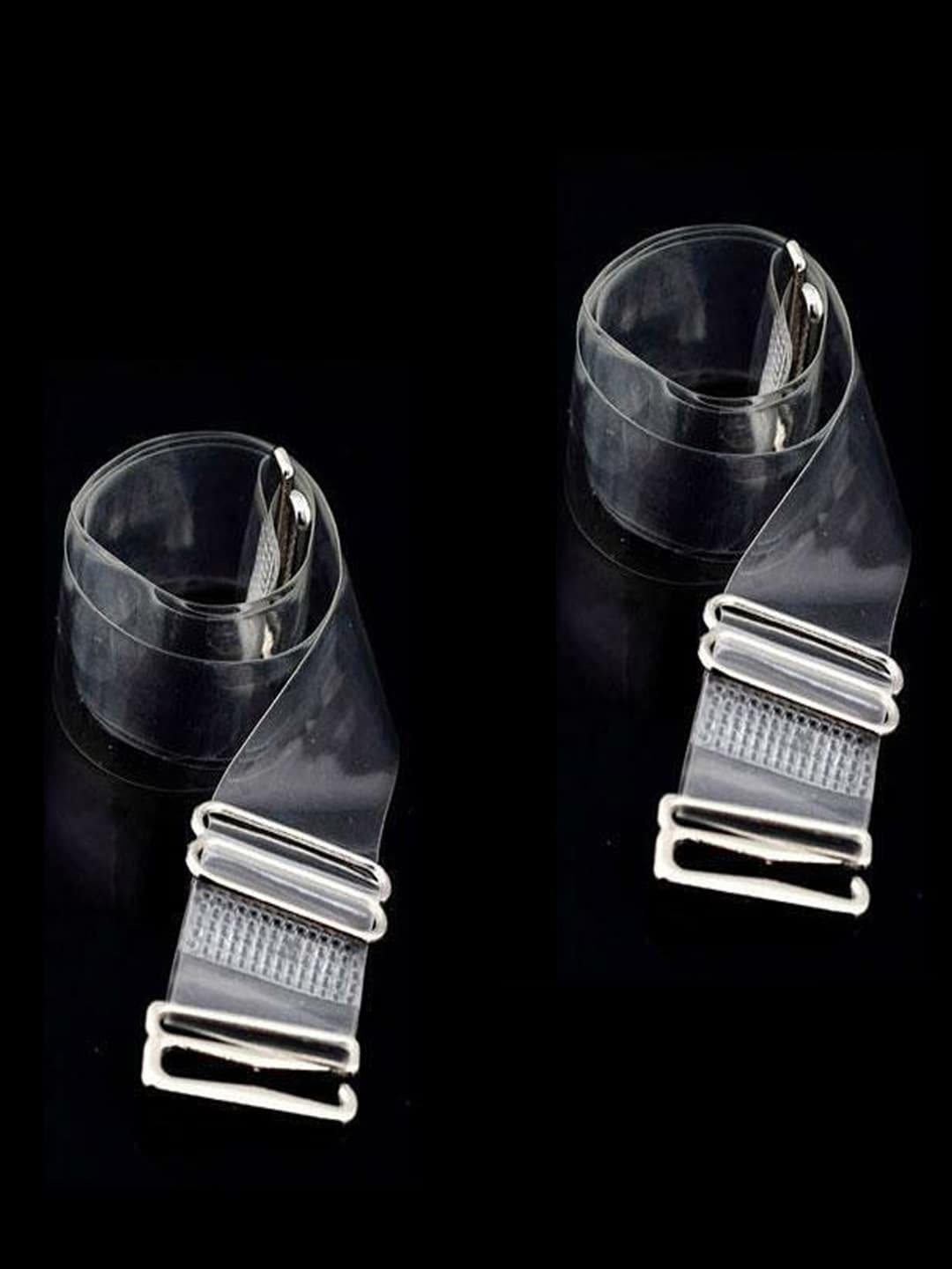 

FIMS Set Of 2 Pairs Detachable Light Weight Bra Straps, Transparent