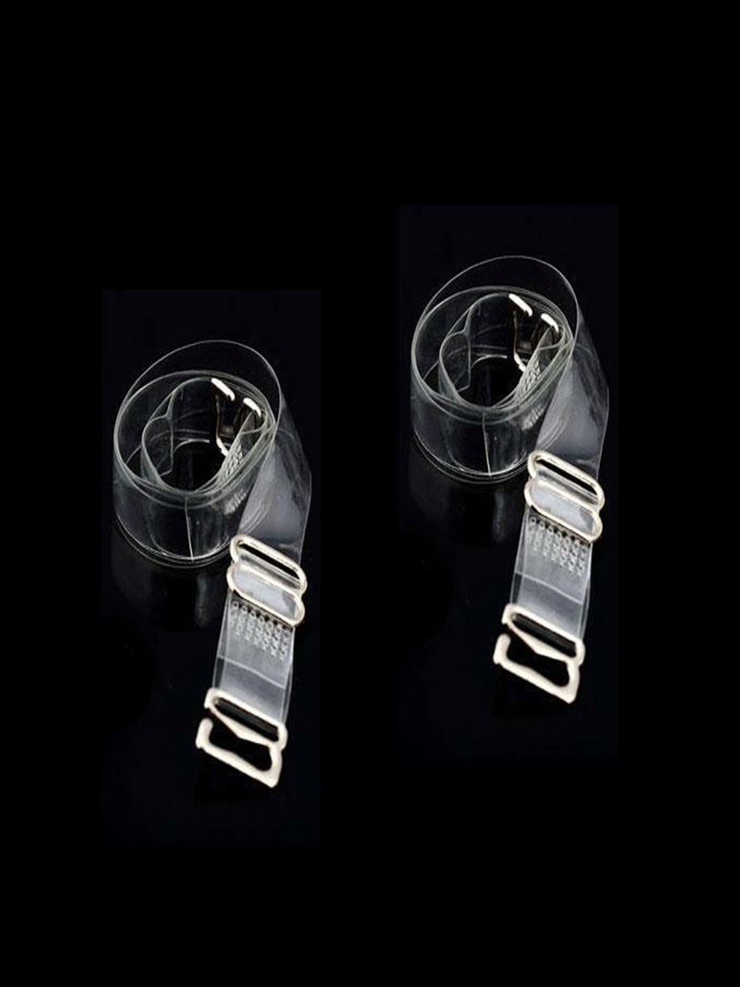 

FIMS Pack Of 2 Detachable Light Weight Bra Straps, Transparent